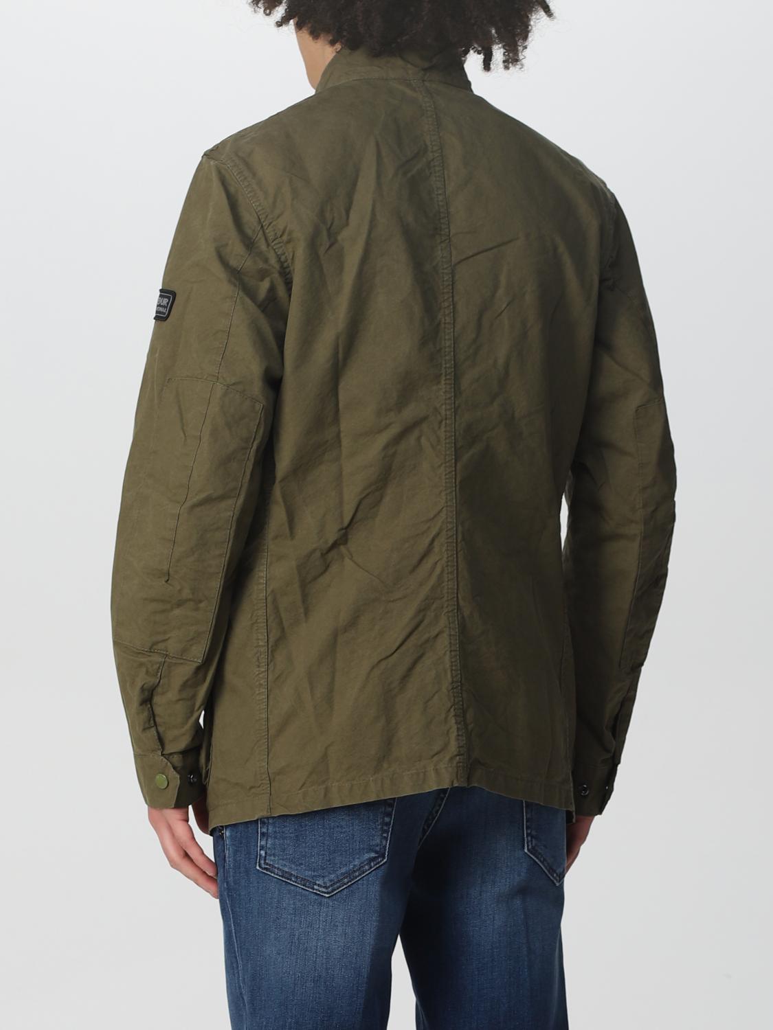 barbour shirt green