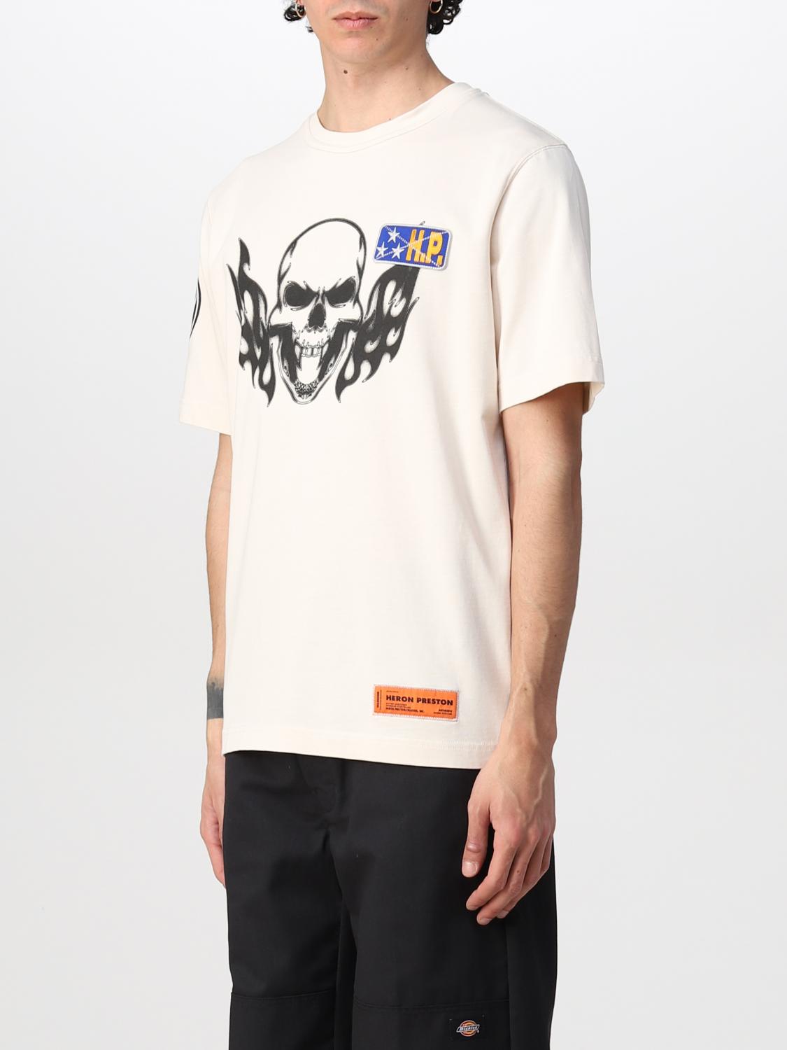 heron preston skull shirt