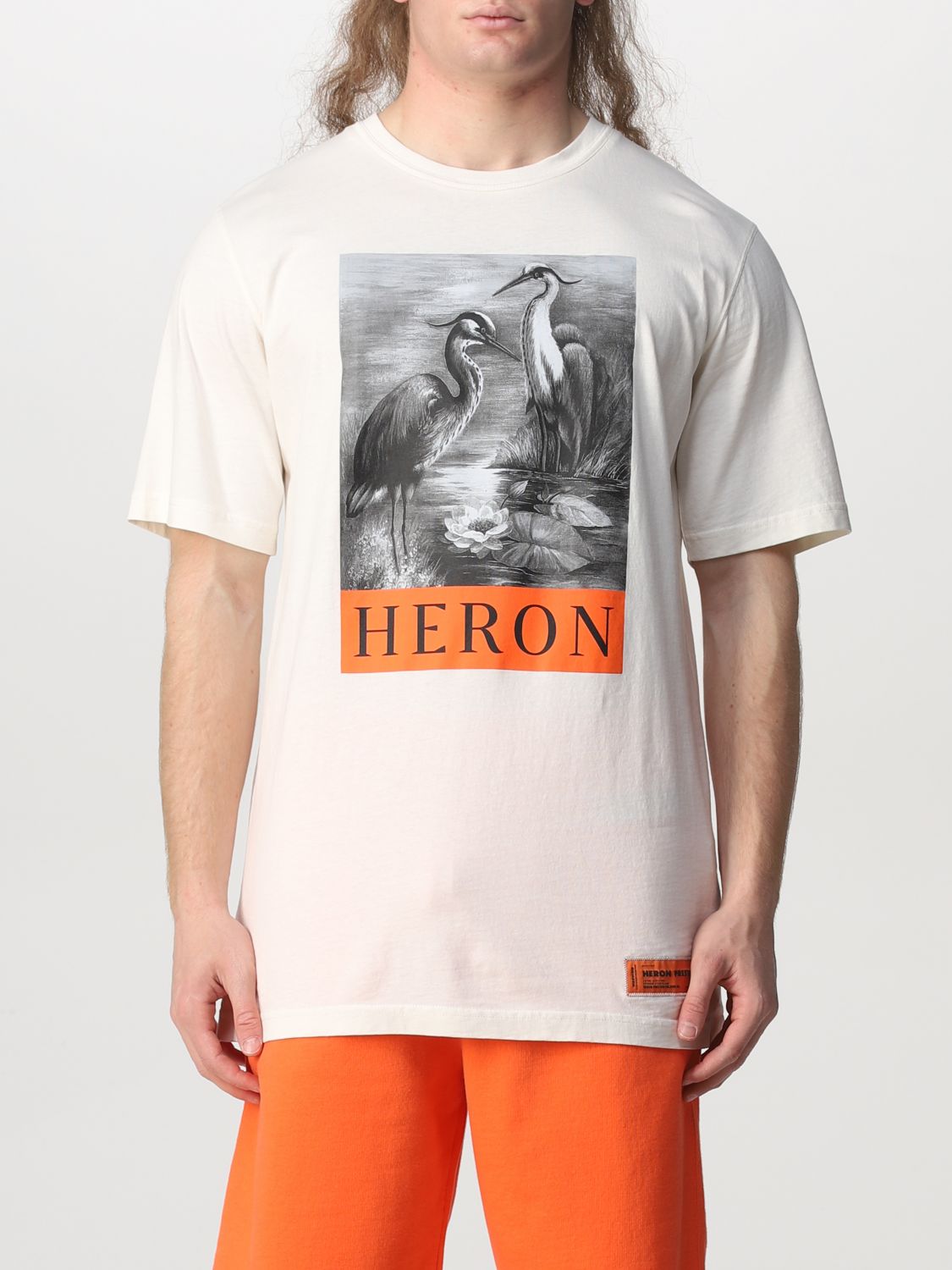 HERON PRESTON: t-shirt for man - White | Heron Preston t-shirt ...