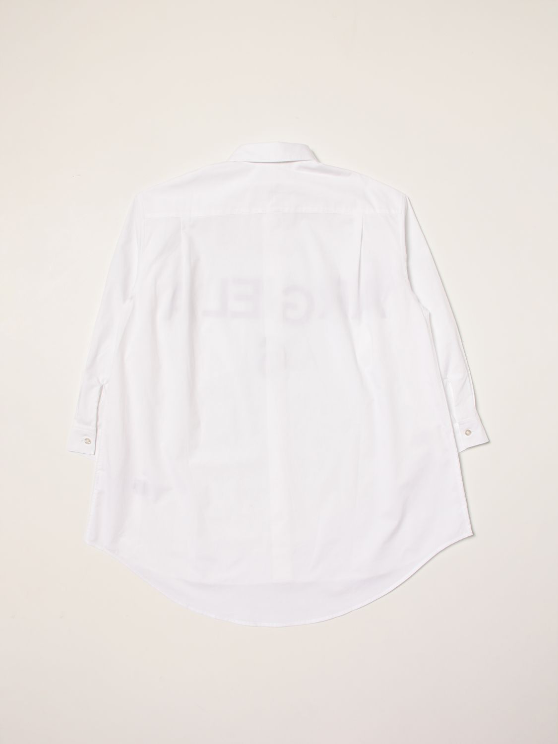 Shirt Mm6 Maison Margiela: Mm6 Maison Margiela cotton shirt white 2
