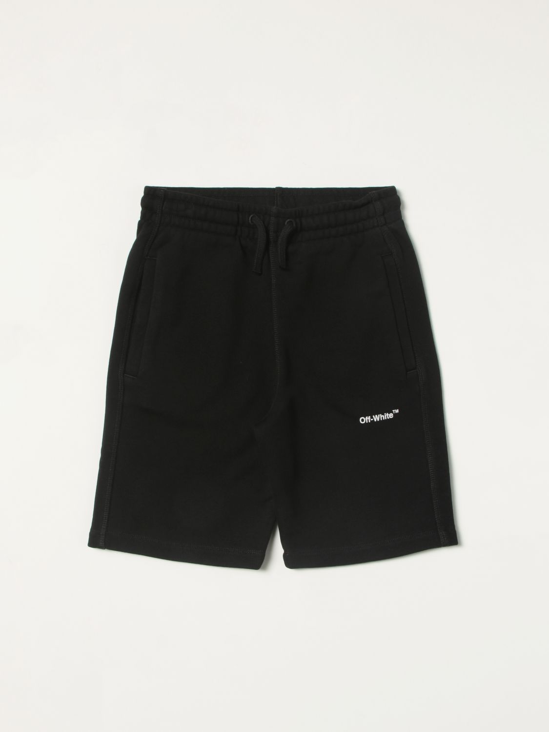 Shorts Off-White: Off-White jogging shorts with logo black 1