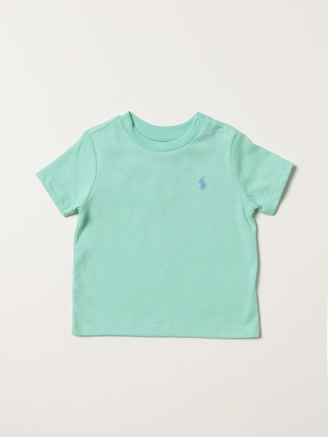 T-shirt Polo Ralph Lauren: T-shirt Polo Ralph Lauren in cotone verde 1
