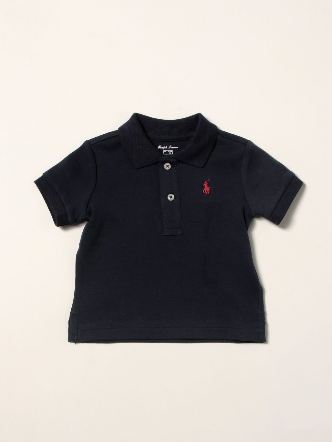 T-shirt Polo Ralph Lauren: Polo Polo Ralph Lauren in piquet con logo blue 1