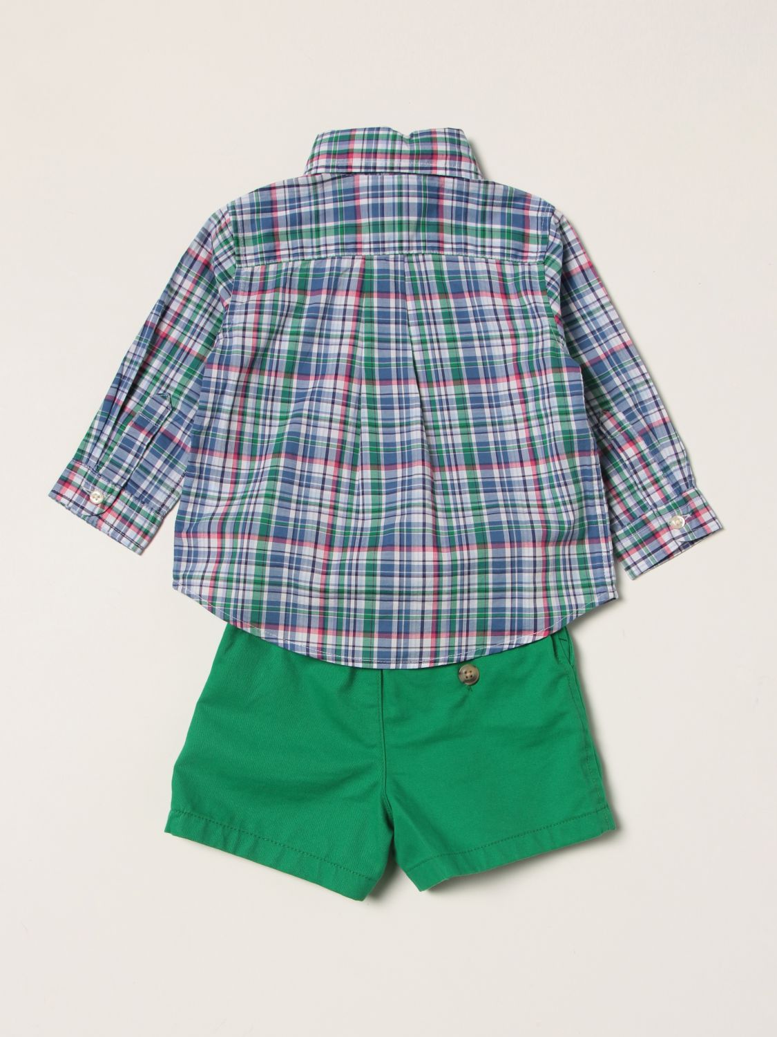 Completo Polo Ralph Lauren: Set Camicia + Pantaloncino Polo Ralph Lauren blue 2
