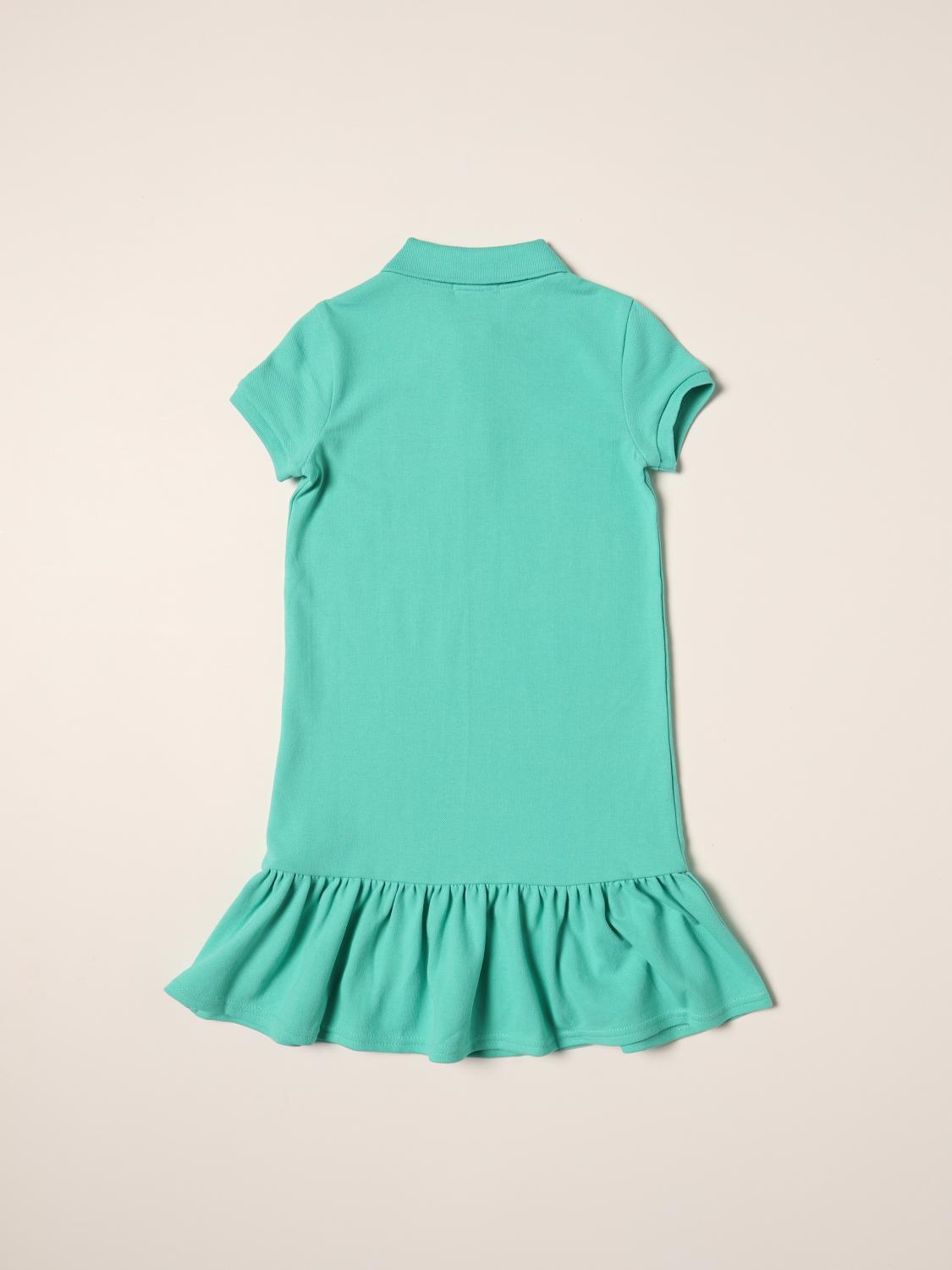 ralph lauren green polo dress