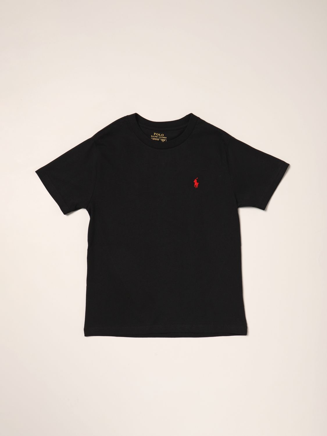 Ralph Lauren Bambino Abbigliamento Top e t-shirt T-shirt Polo Magliette girocollo in jersey di cotone 