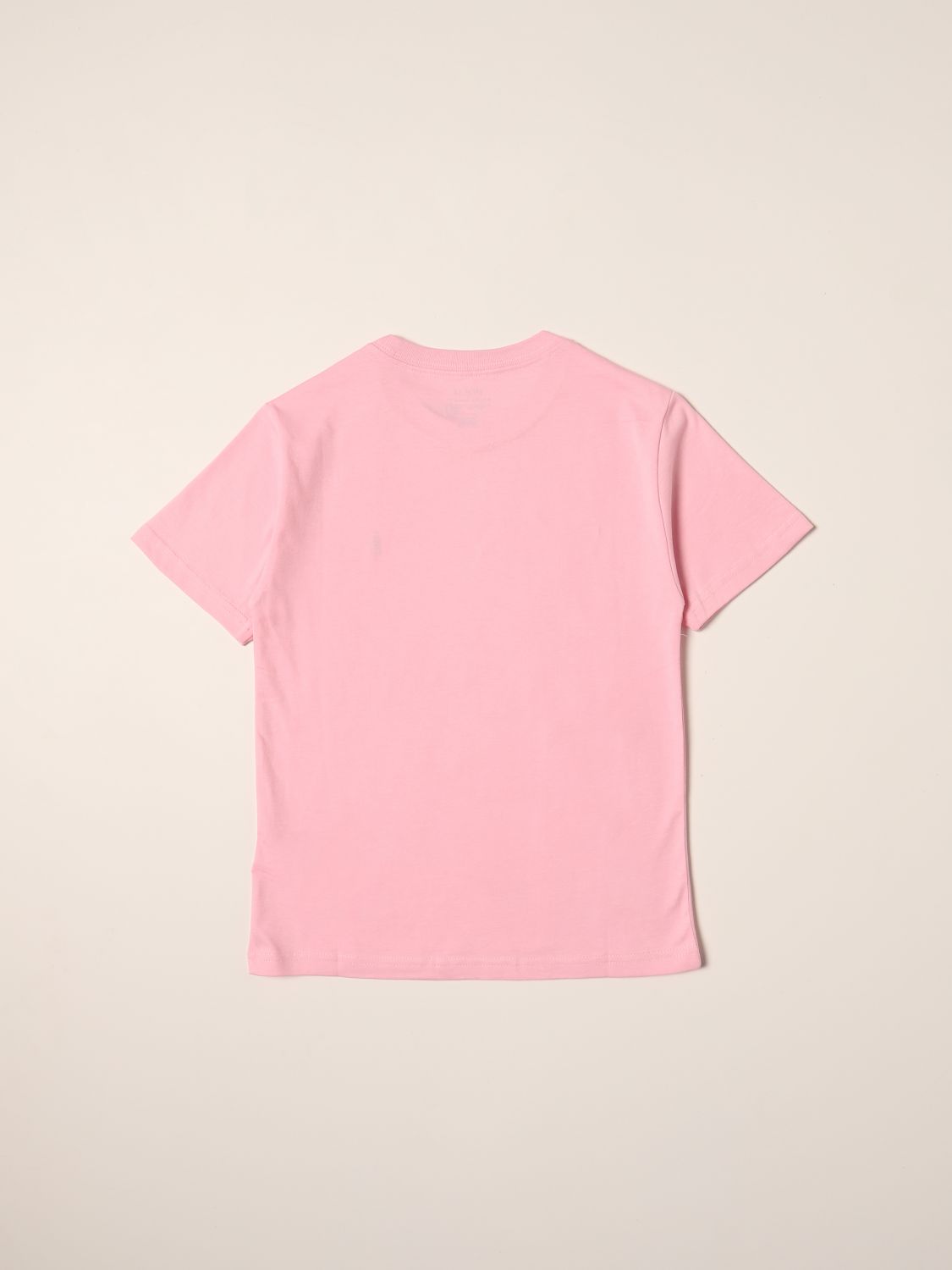T-shirt Polo Ralph Lauren: T-shirt Polo Ralph Lauren in cotone con logo rosa 2