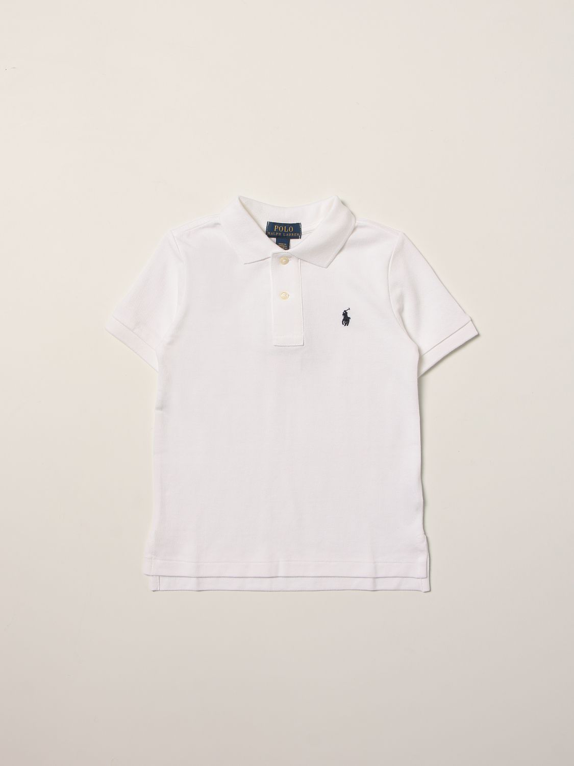 Polo Polo Ralph Lauren: Polo Polo Ralph Lauren in cotone con logo bianco 1