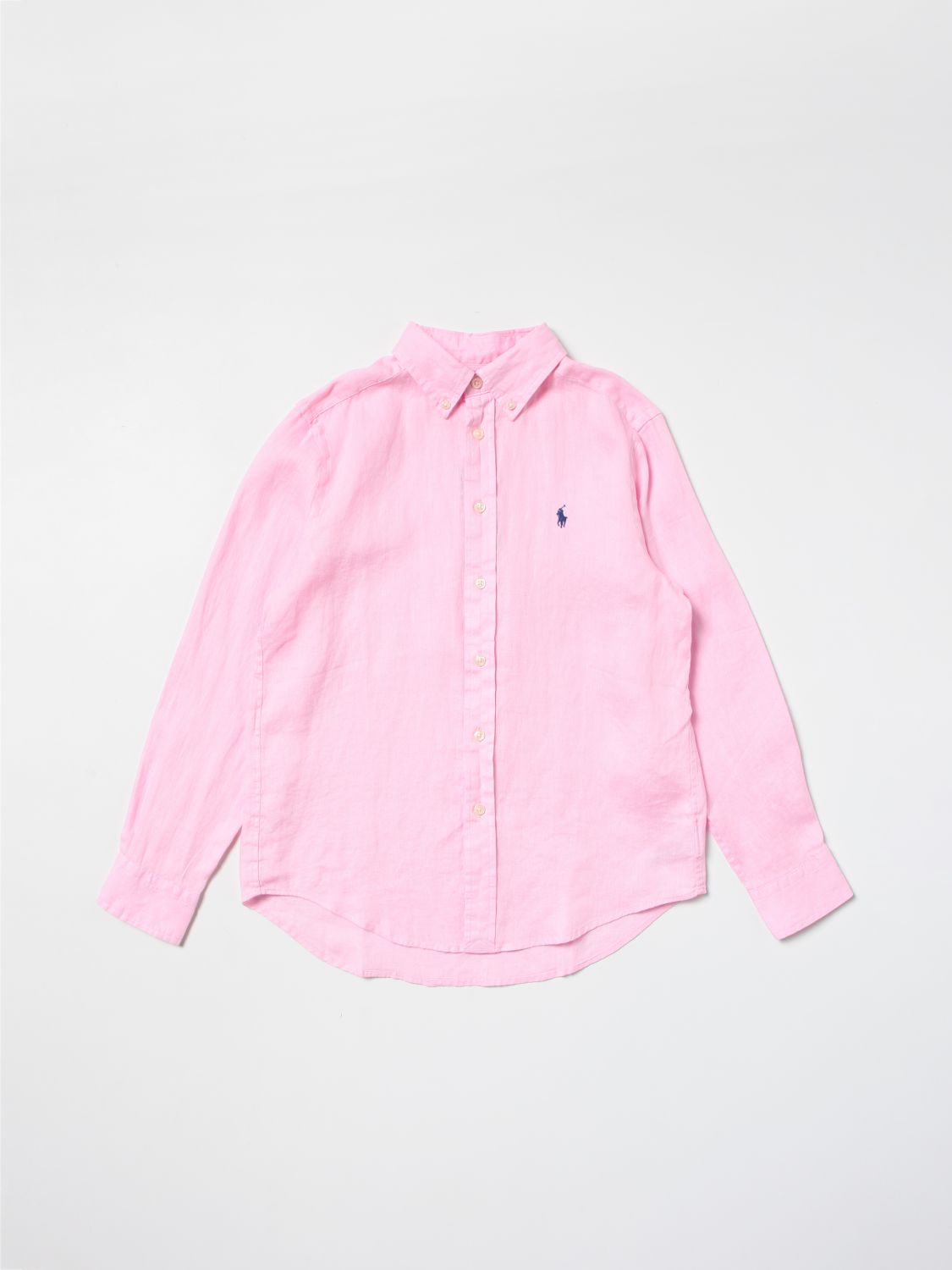photography Ant Change clothes POLO RALPH LAUREN: Shirt kids - Baby Pink | Shirt Polo Ralph Lauren  323865270 GIGLIO.COM