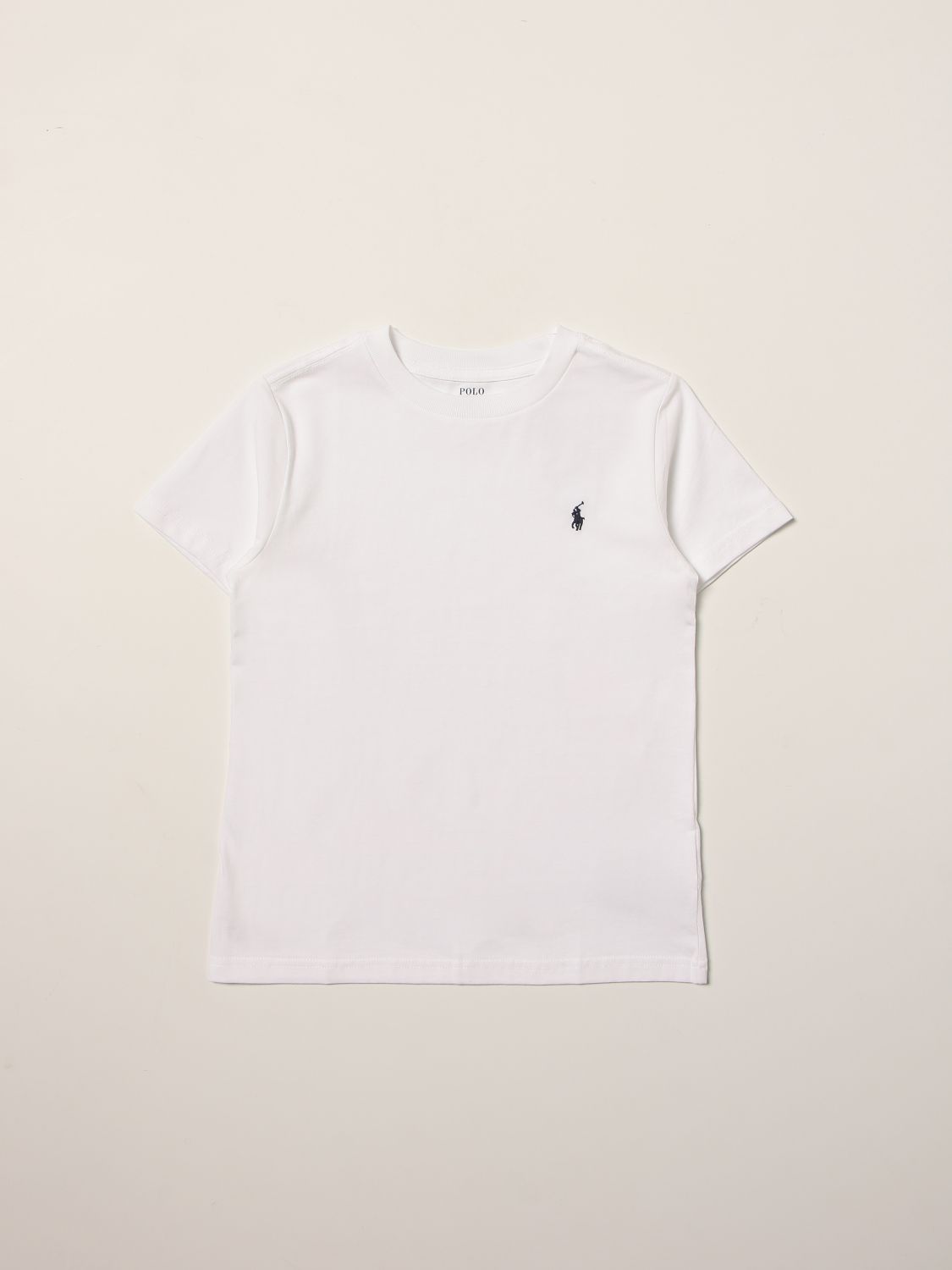T-shirt Polo Ralph Lauren: T-shirt Polo Ralph Lauren in cotone bianco 1