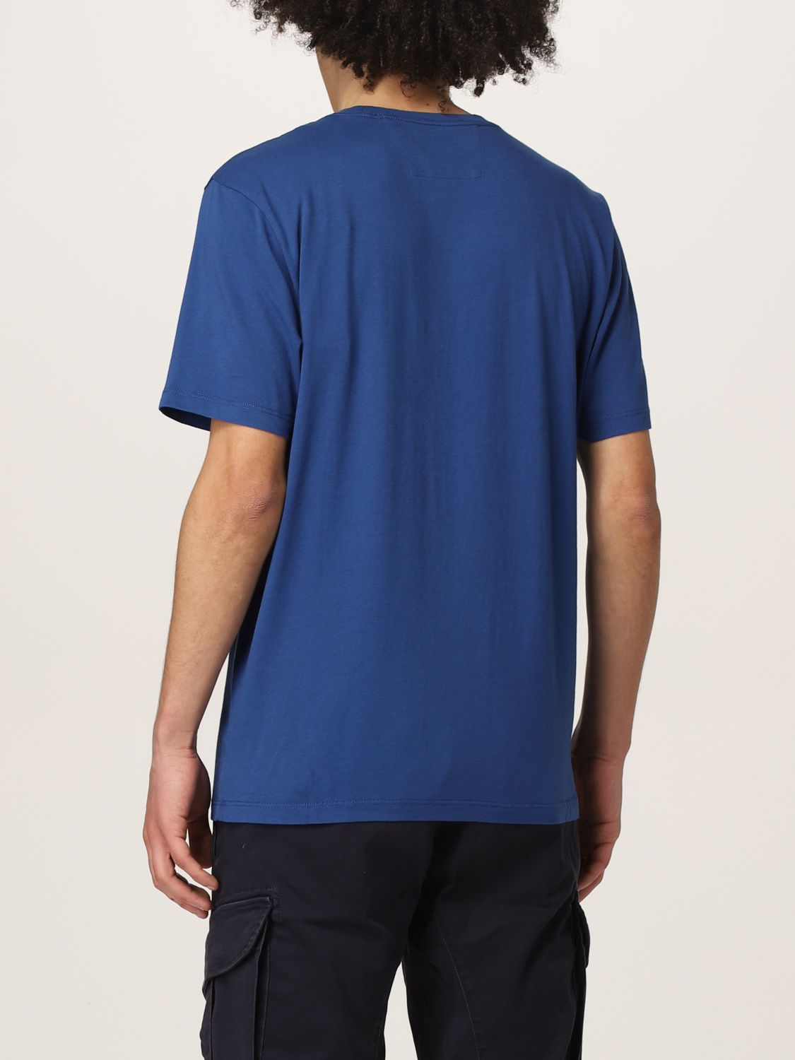 C.P Company Undersixteen Royal Blue Blue Contrast Polo Shirt 