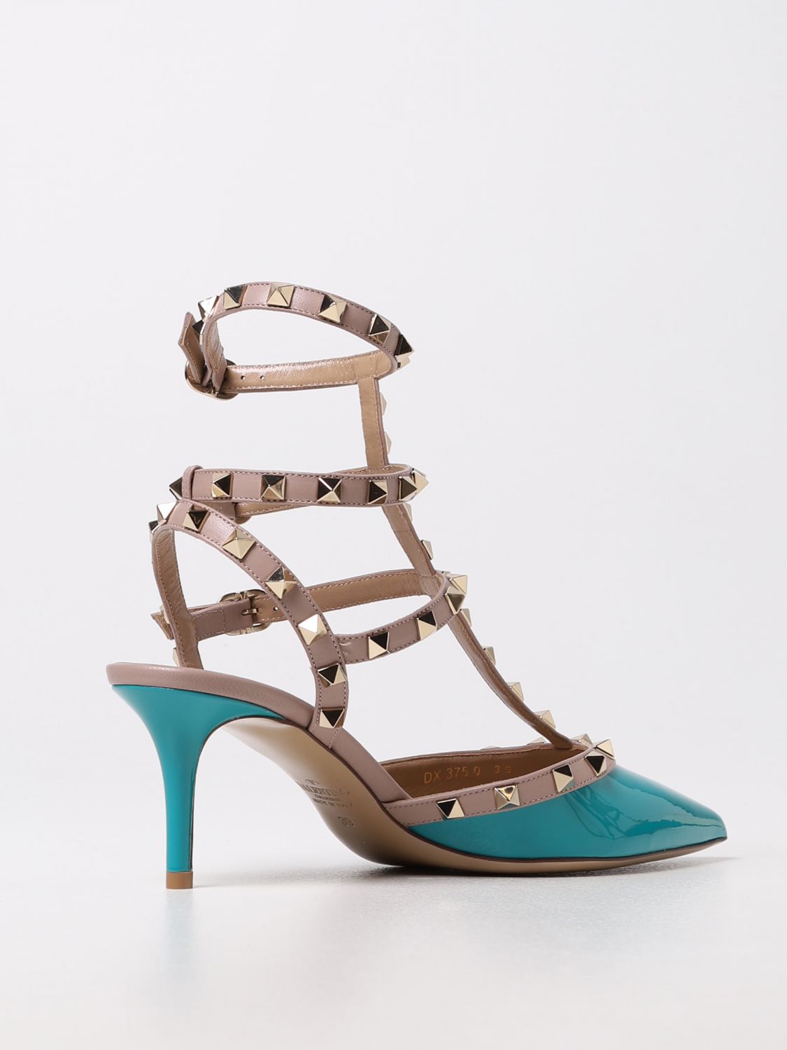 valentino garavani blue rockstud