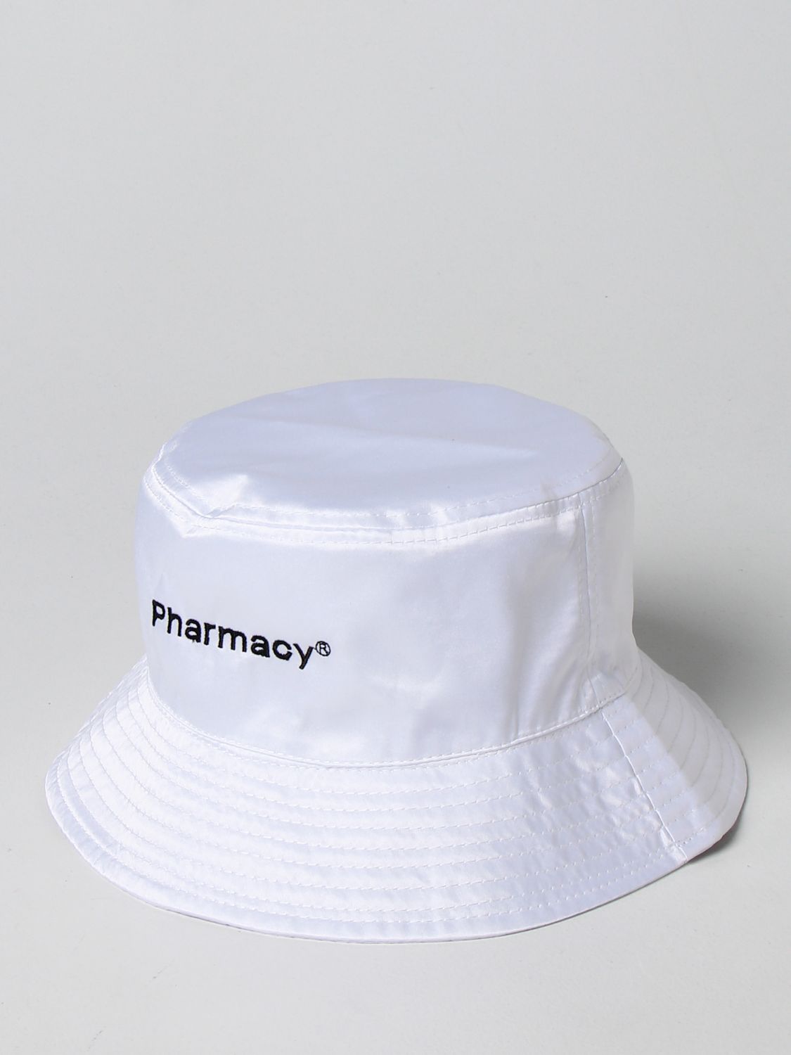 Cappello Pharmacy Industry: Cappello da pescatore Pharmacy Industry in tessuto tecnico bianco 1