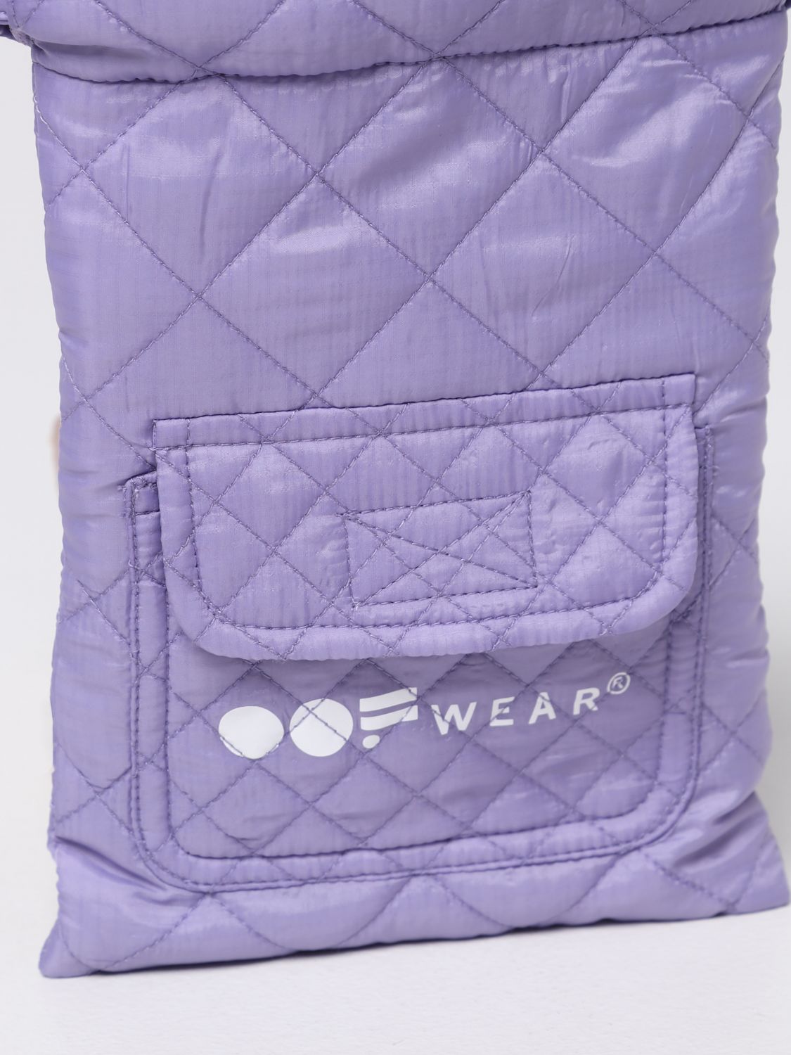 Mini bag Oof Wear: Oof Wear mini shoulder bag in ripstop fabric lilac 3