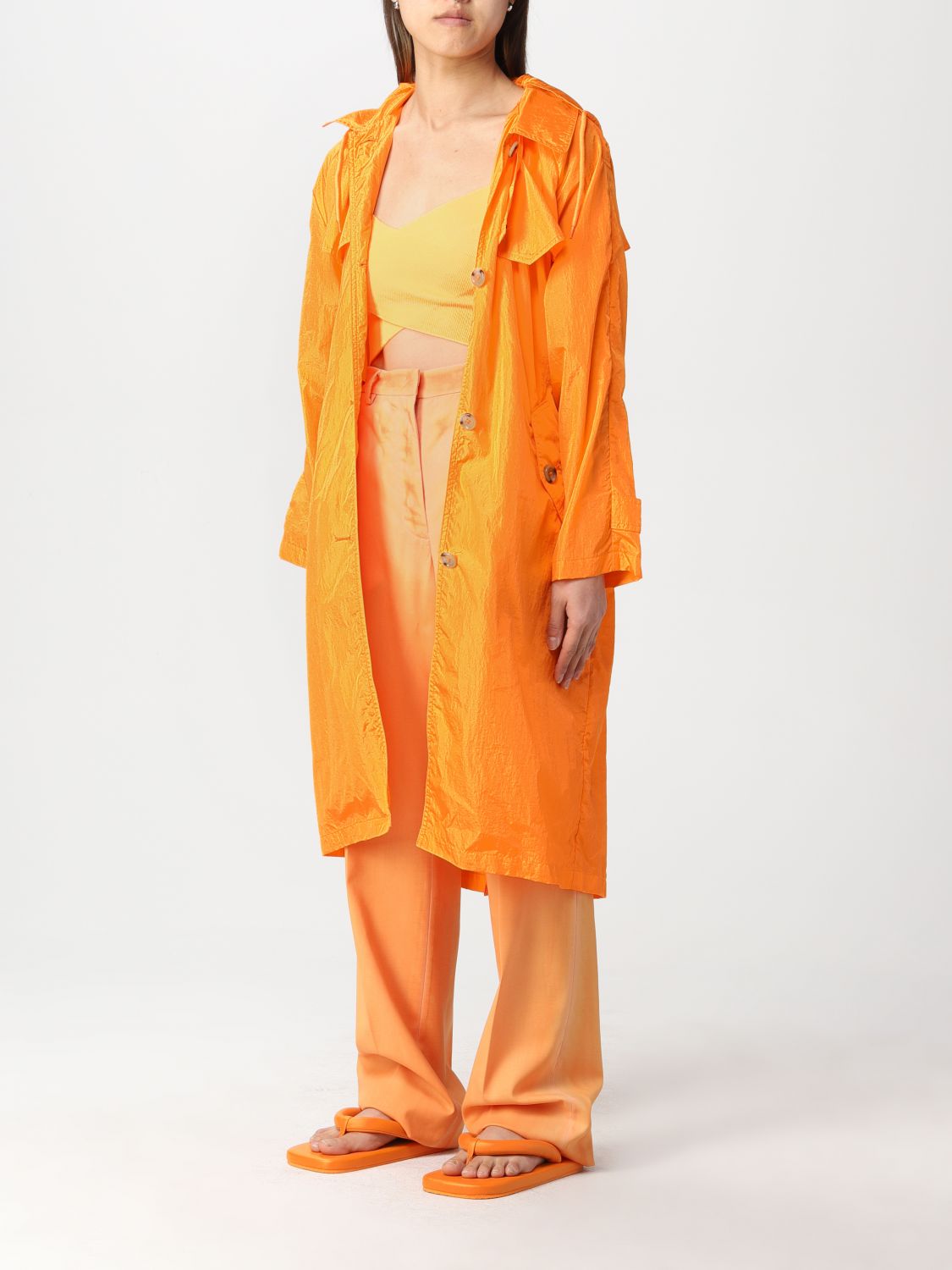 Pardessus Oof Wear: Manteau femme Oof Wear orange 3