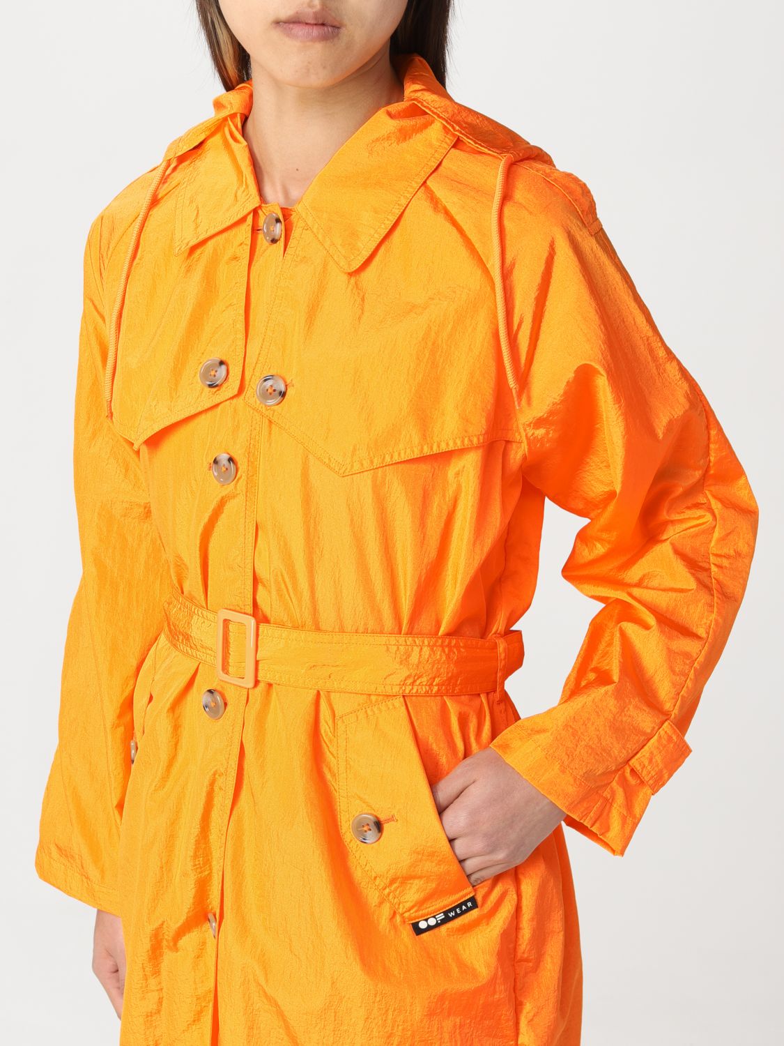 Pardessus Oof Wear: Manteau femme Oof Wear orange 4