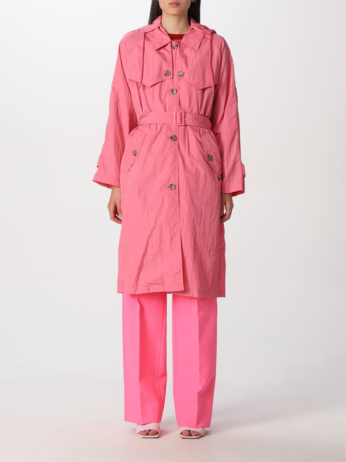 Trench coat Oof Wear: Coat women Oof Wear pink 1