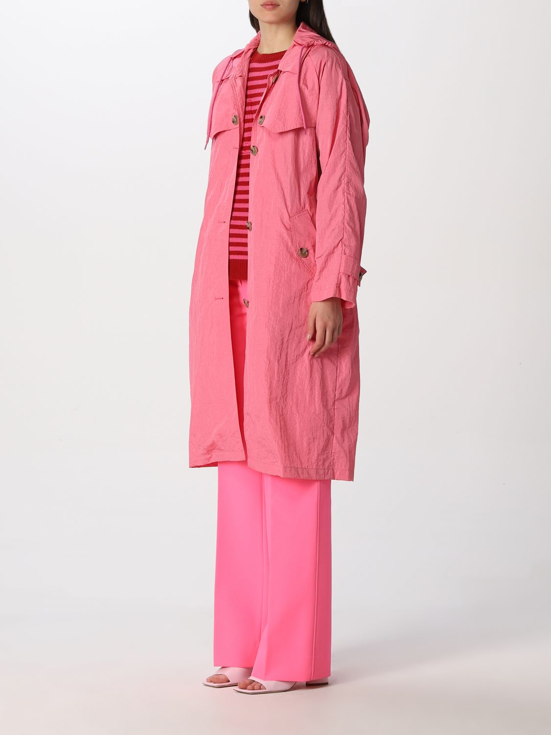 Trench coat Oof Wear: Coat women Oof Wear pink 3