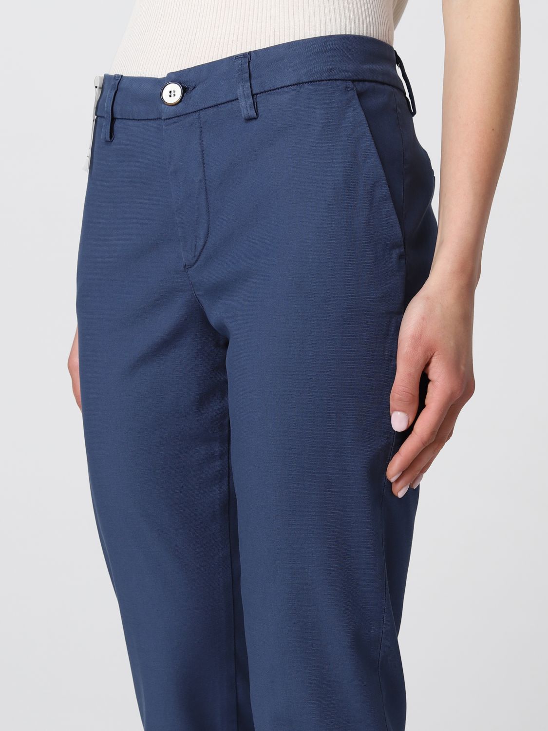 Pantalón Re-Hash: Pantalón mujer Re-hash azul oscuro 3