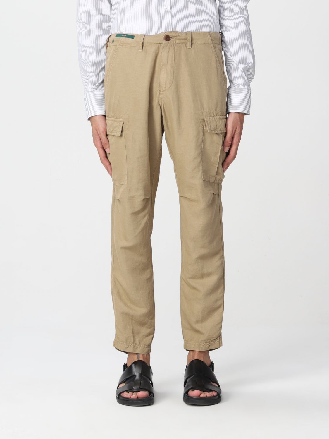 Pants Re-Hash: Re-Hash pants for man beige 1