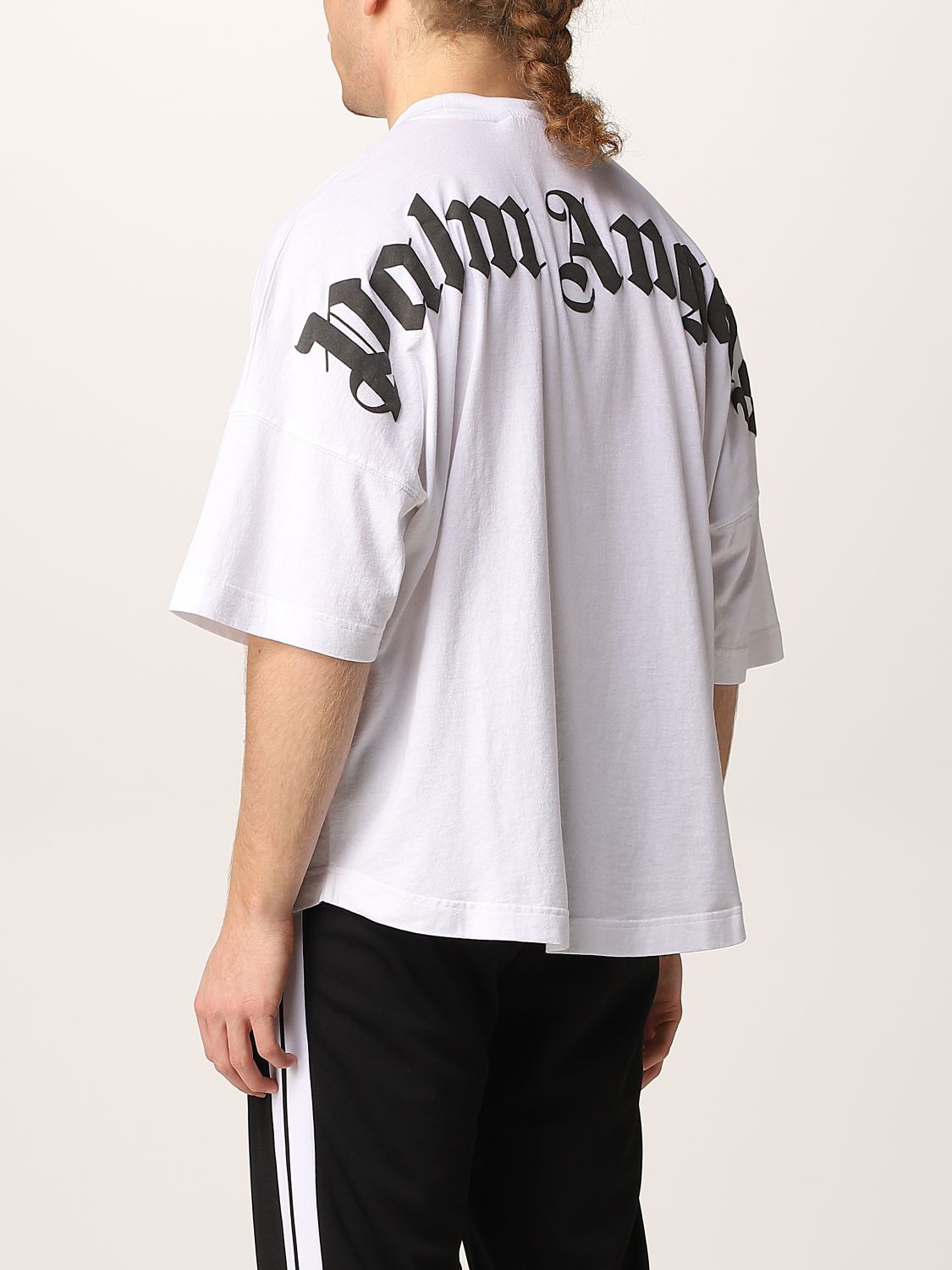 T-shirts Palm Angels - Cotton tee - PMAA002C99JER0061001