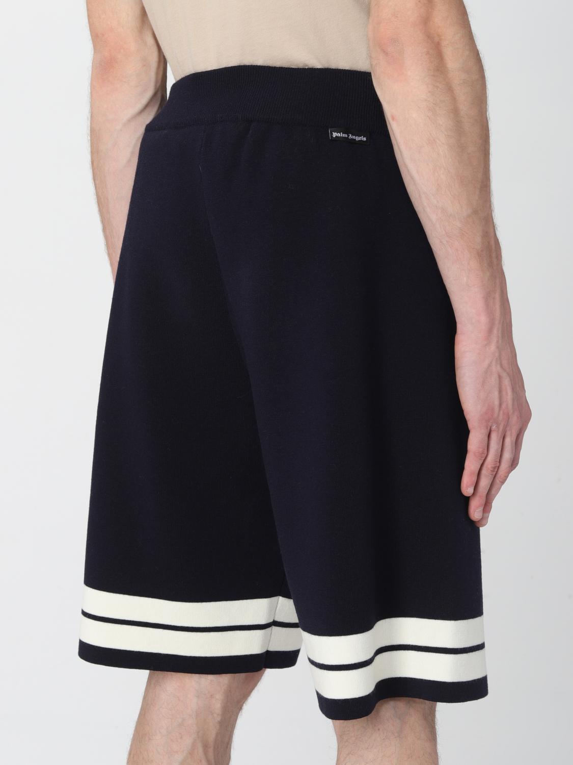 PALM ANGELS: jogger shorts with stripes 