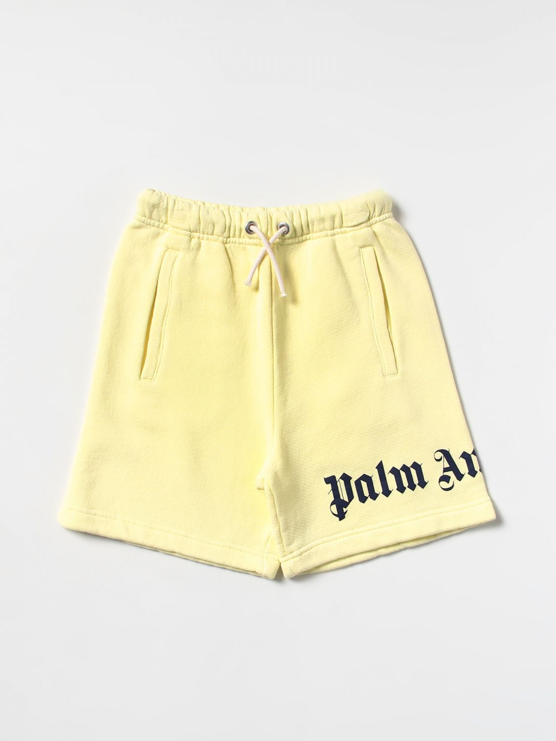 Palm Angels Short  Kids In Yellow