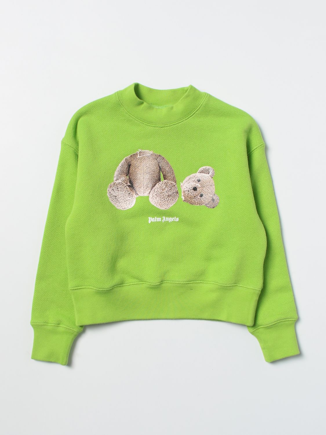 Palm Angels Jumper  Kids In Lime