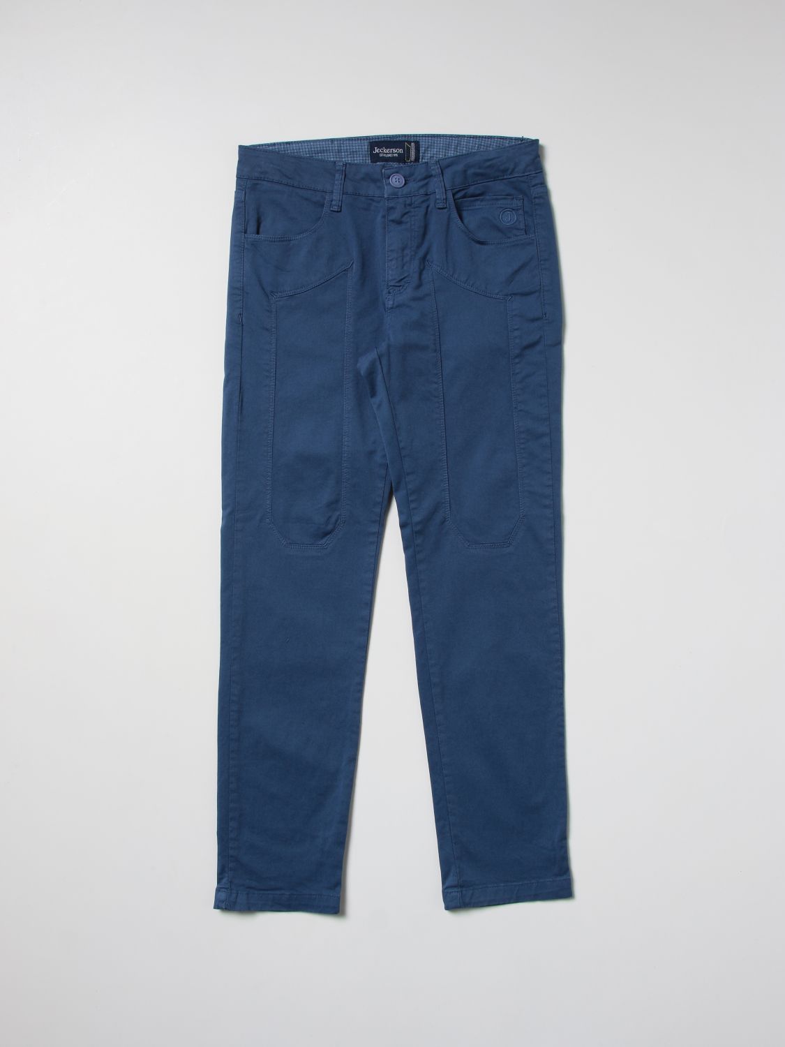 Jeckerson Trousers  Kids In Gnawed Blue