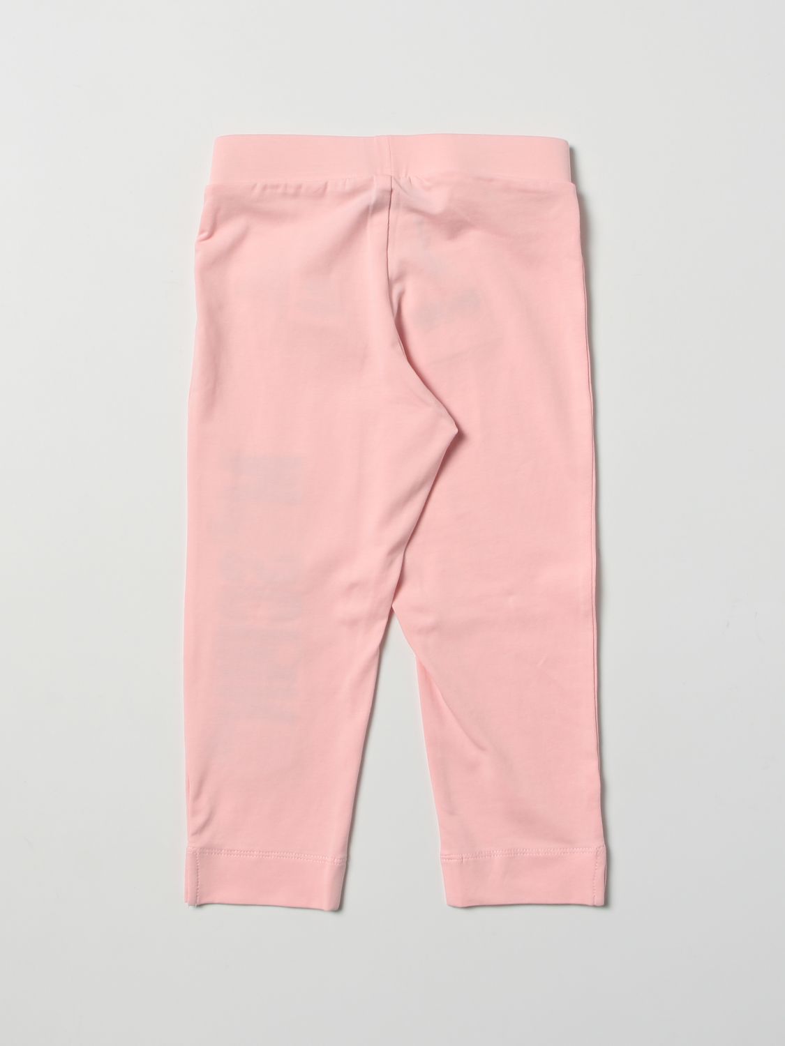 Pants Moschino Kid: Moschino Kid leggings with logo pink 2