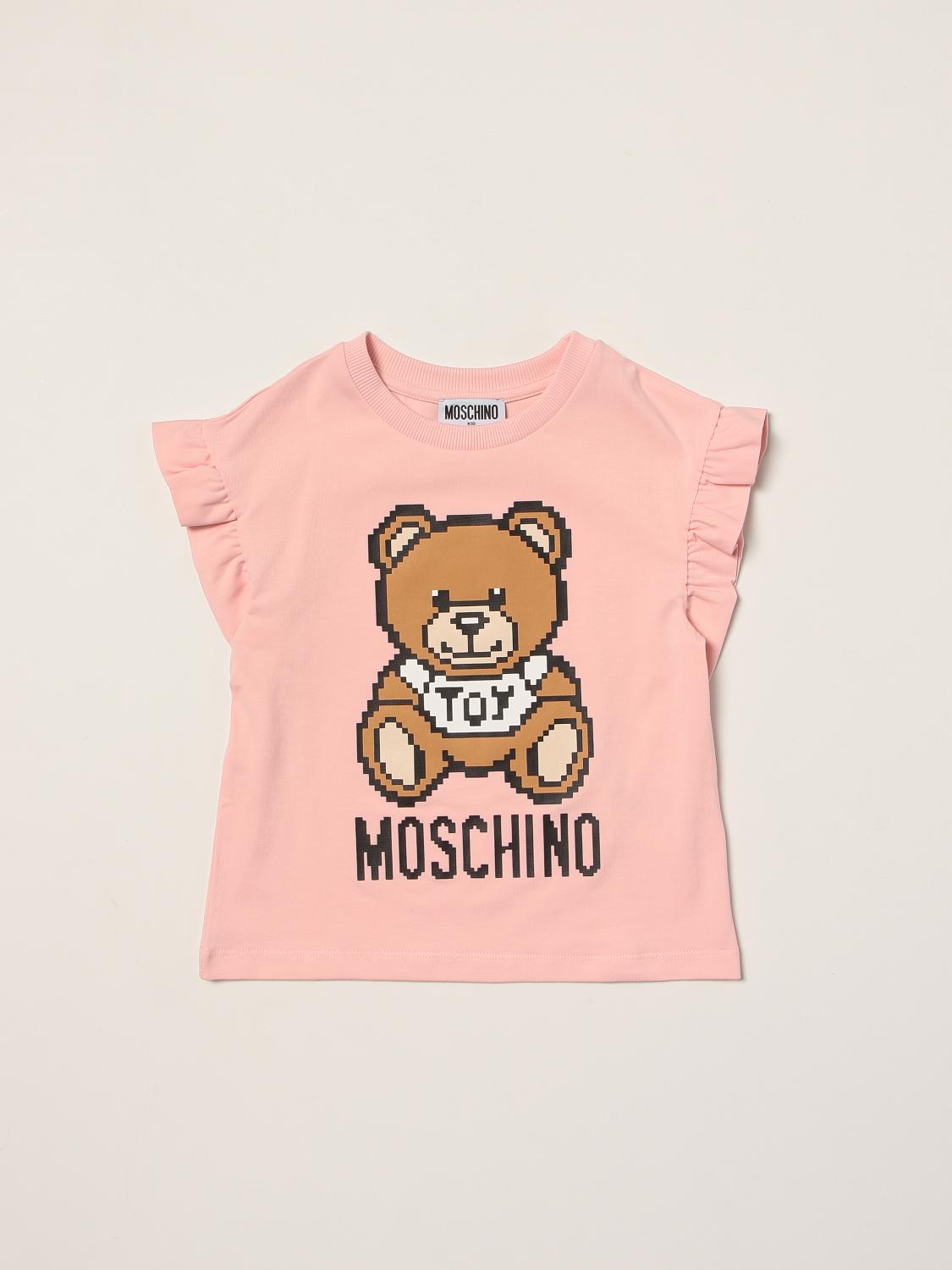 moschino pink tshirt