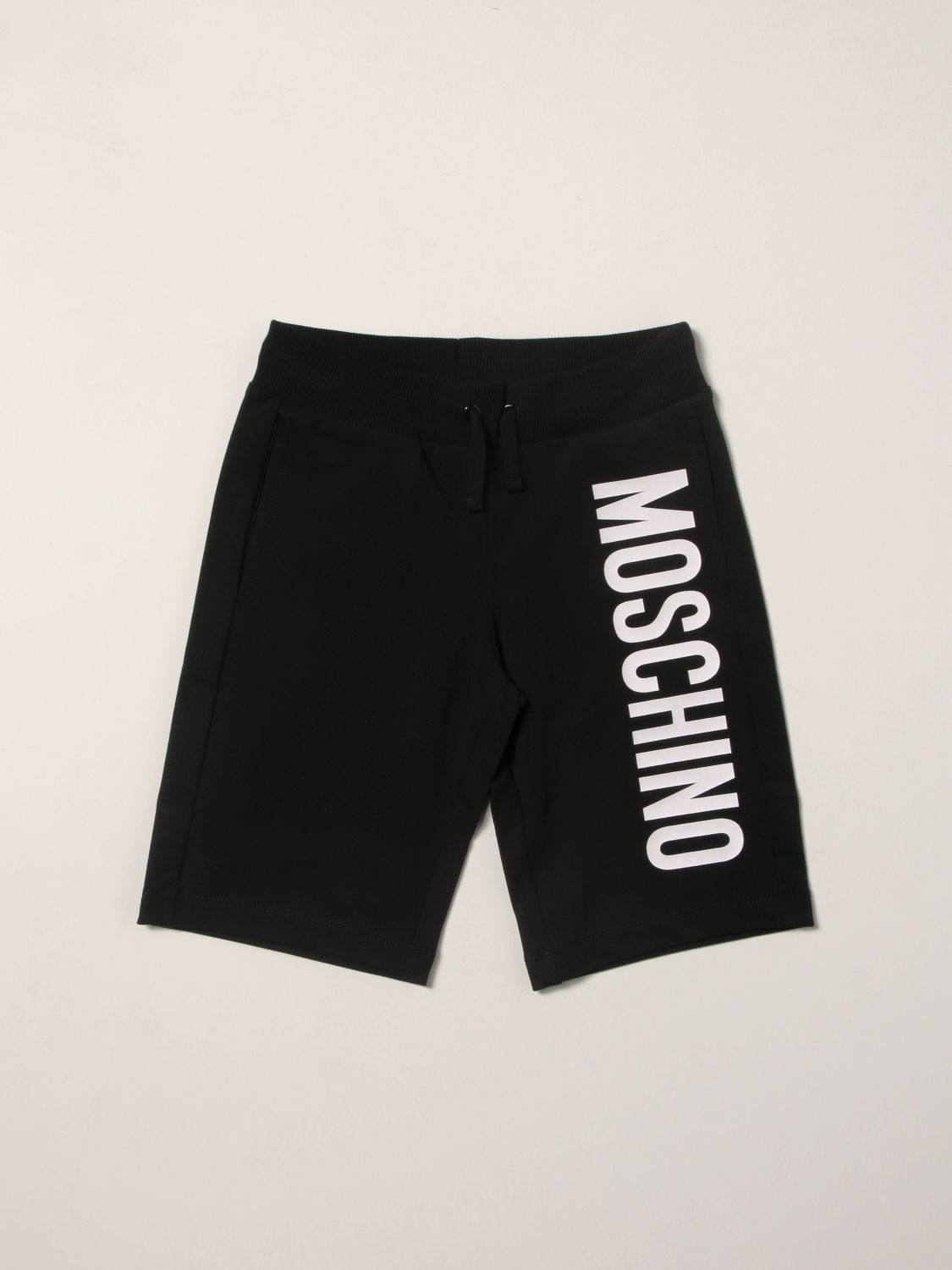 短裤 Moschino Kid: Moschino Kid短裤男童 黑色 1