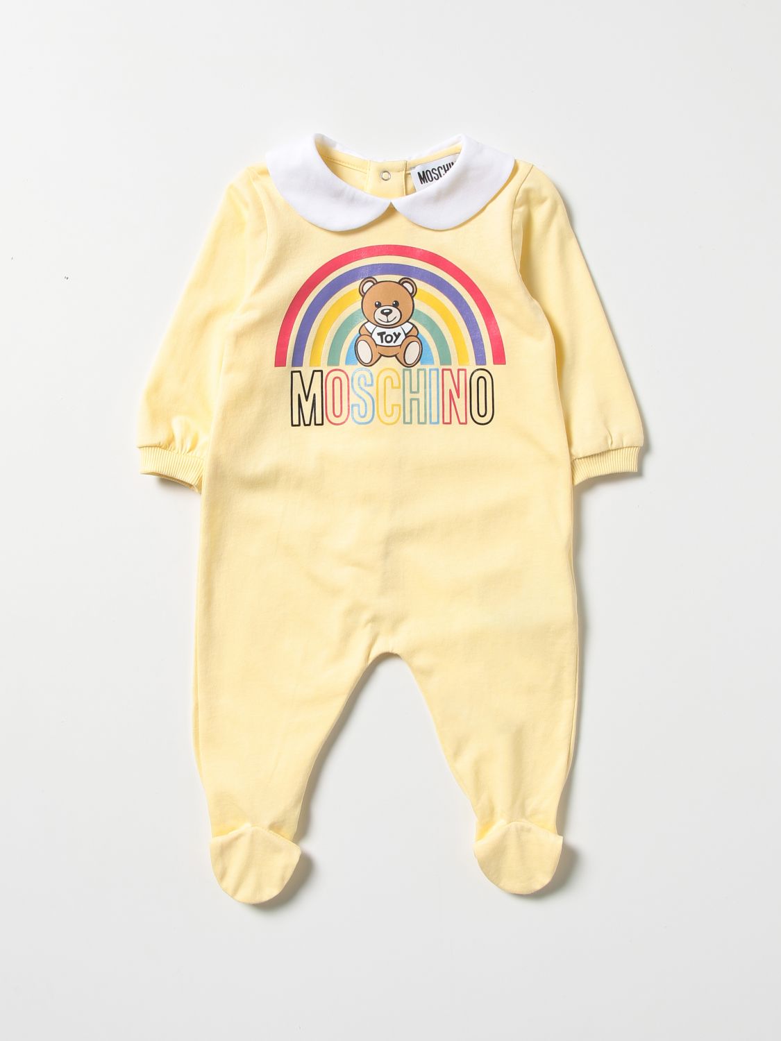 Tuta Moschino Baby: Tuta Moschino Baby neonato giallo 1