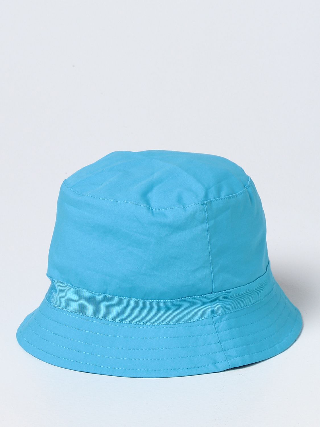 Cappello neonato Moschino Baby: Cappello da pescatore Moschino Baby in cotone azzurro 2