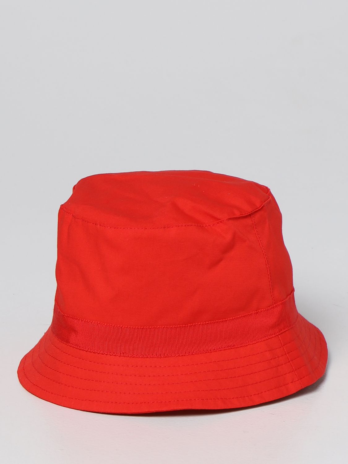 Cappello neonato Moschino Baby: Cappello da pescatore Moschino Baby in cotone rosso 2