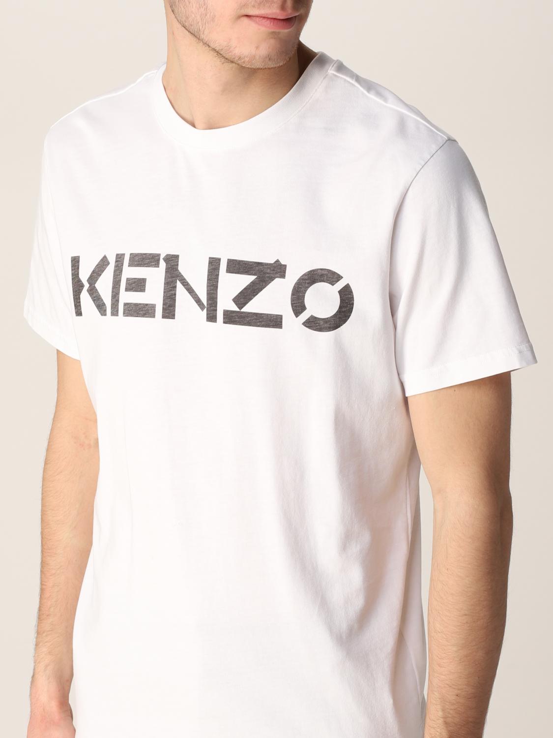 Camiseta Kenzo Hombre Blanca Ref.70055 - Outlet Best Brands