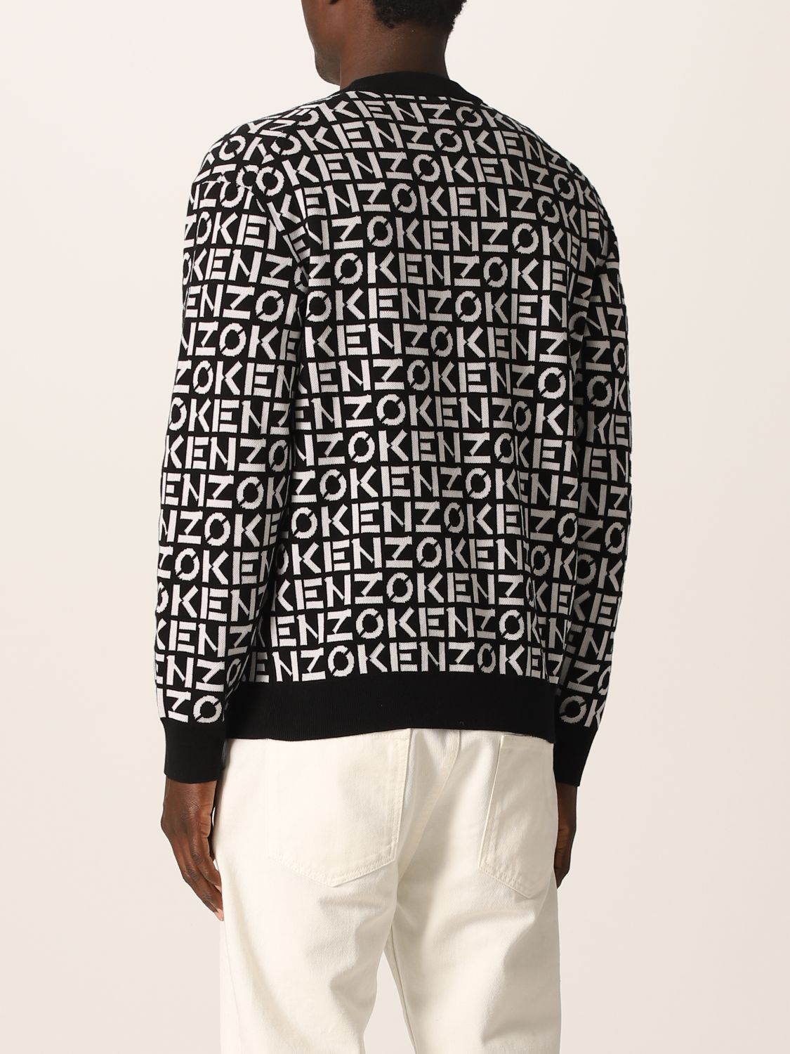 KENZO, Relaxed Fit Kenzo Sport Monogram Sweatshirt