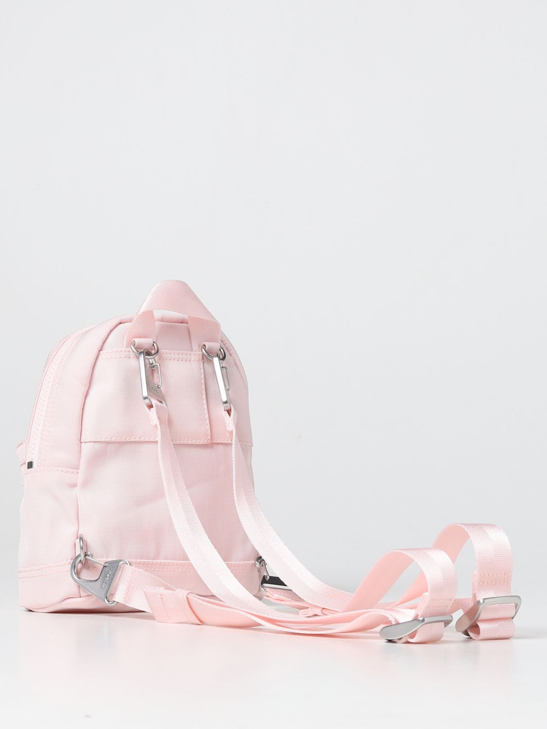 Backpack Kenzo: Kenzo backpack in technical canvas with embroidered Tiger pink 2