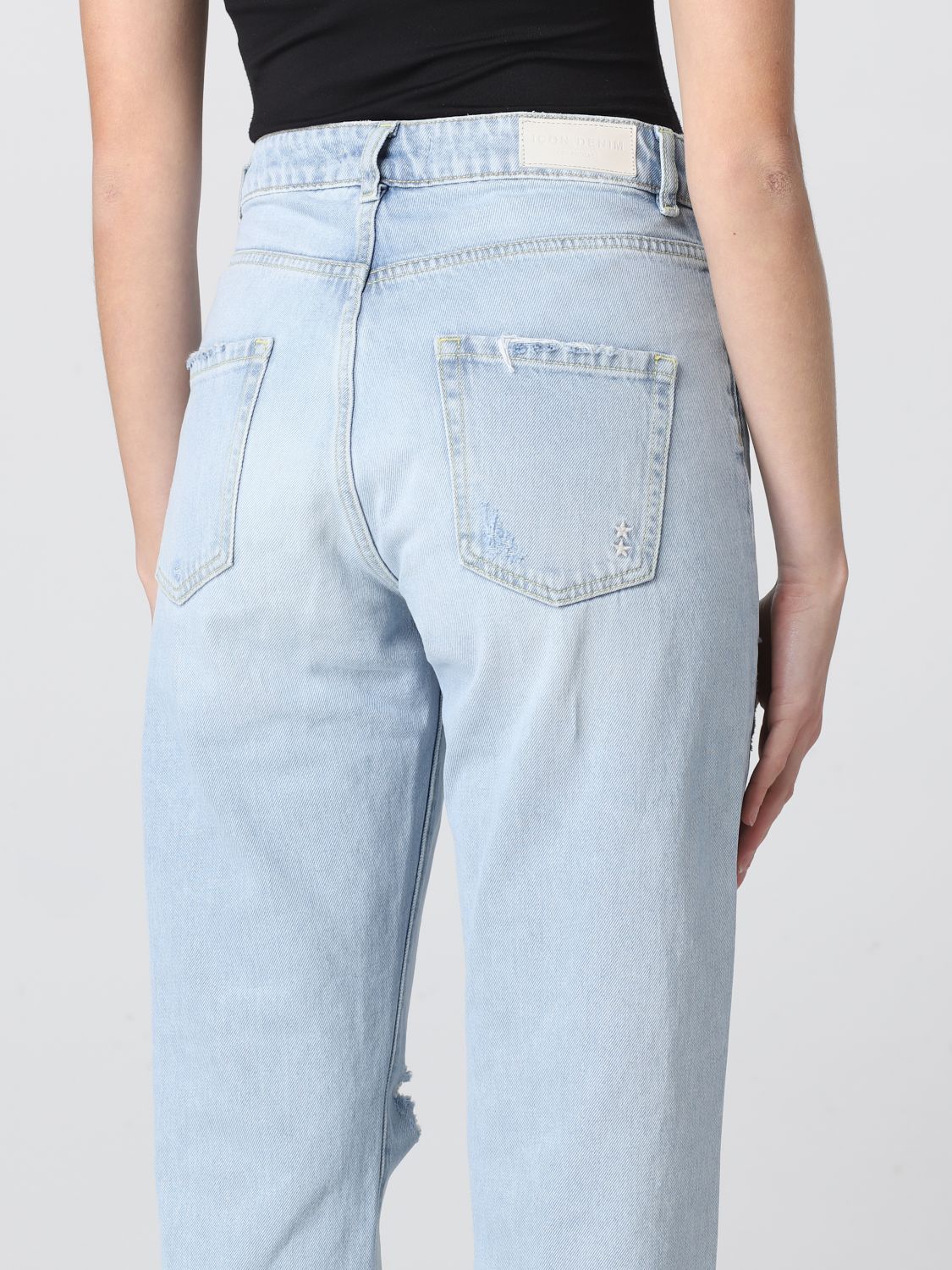 Jeans Icon Denim Los Angeles: Icon Denim Los Angeles jeans in ripped denim stone washed 3