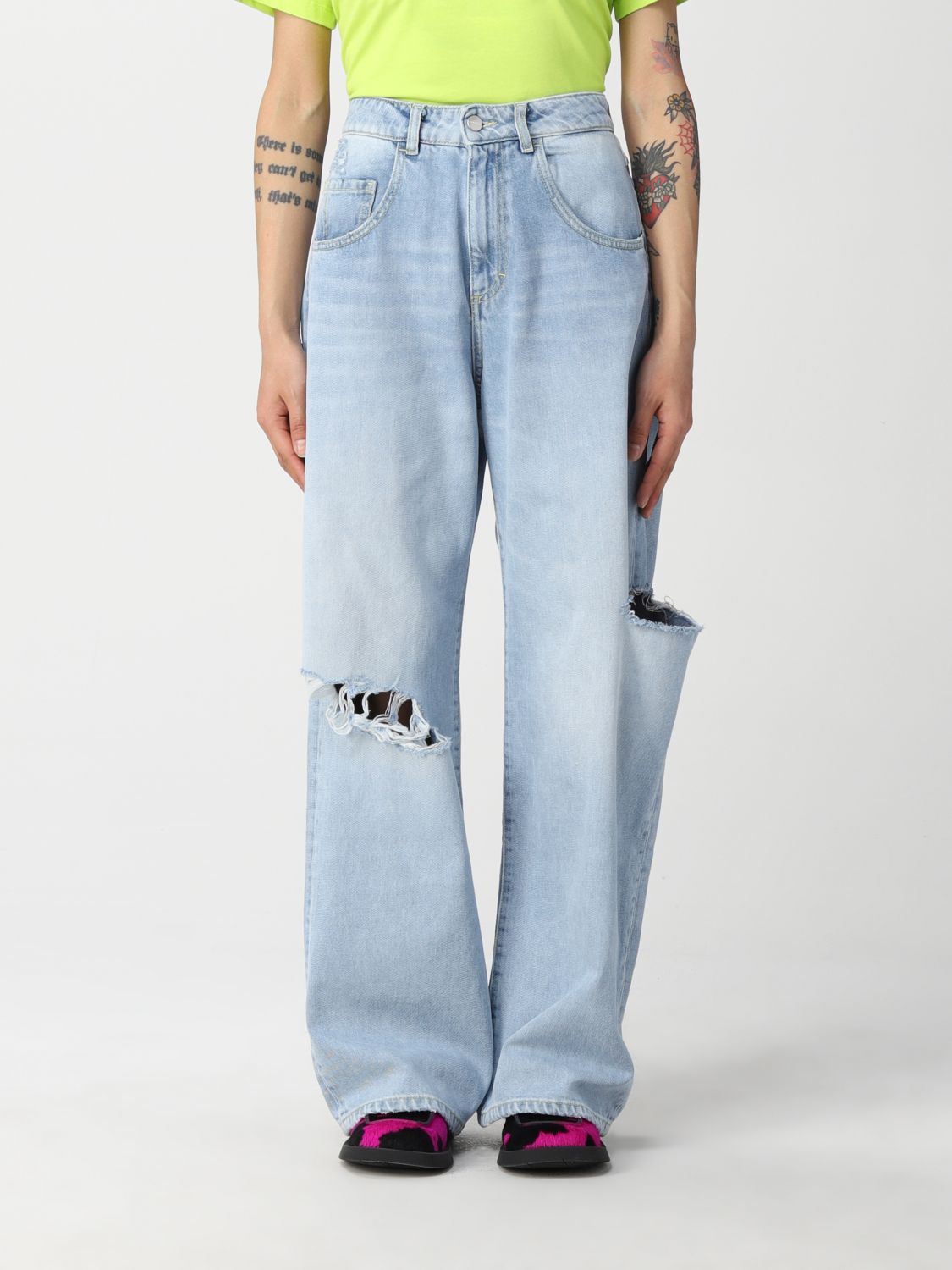 Jeans Icon Denim Los Angeles: Icon Denim Los Angeles jeans in ripped denim stone washed 1