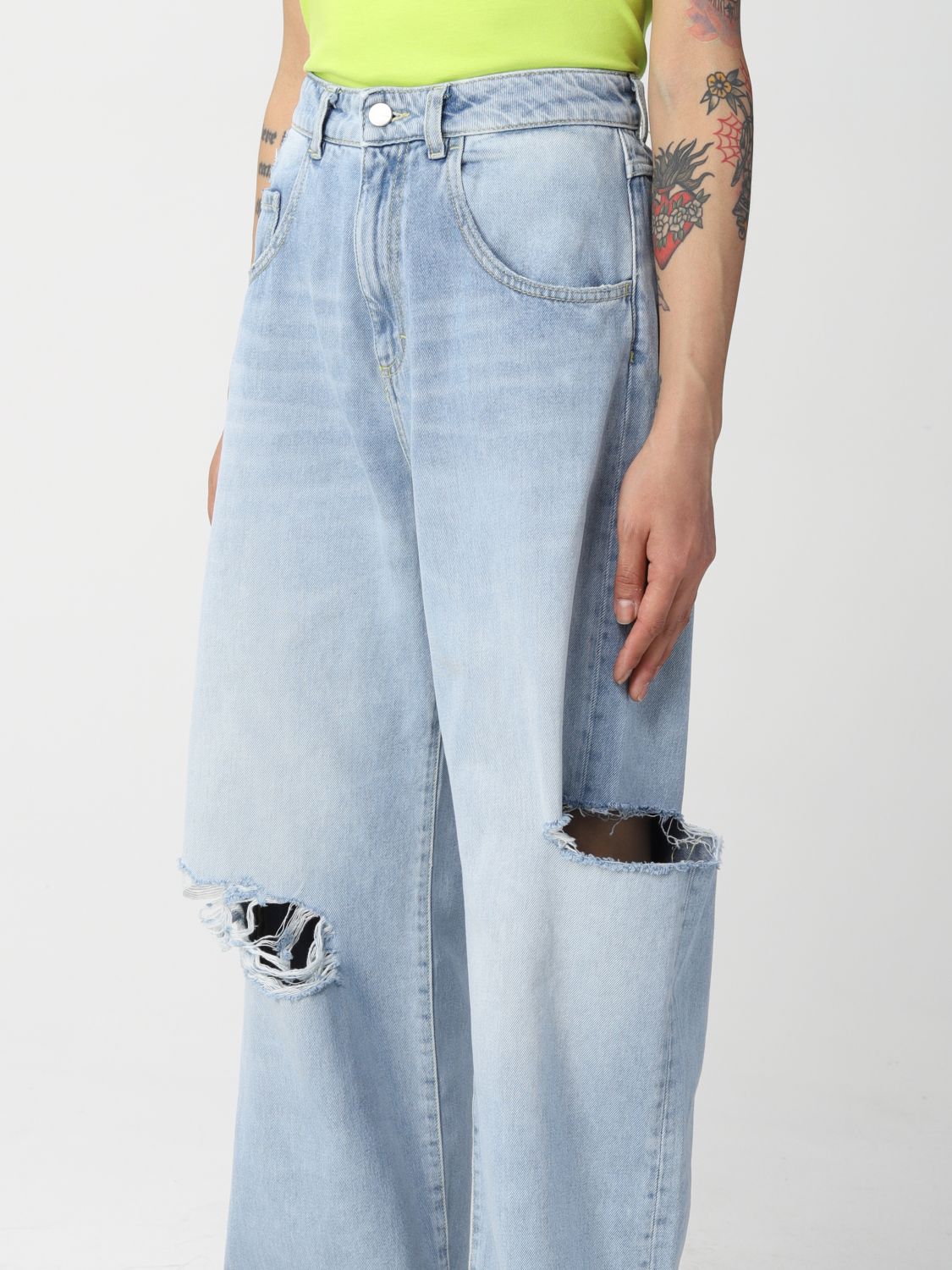 Jeans Icon Denim Los Angeles: Icon Denim Los Angeles jeans in ripped denim stone washed 3