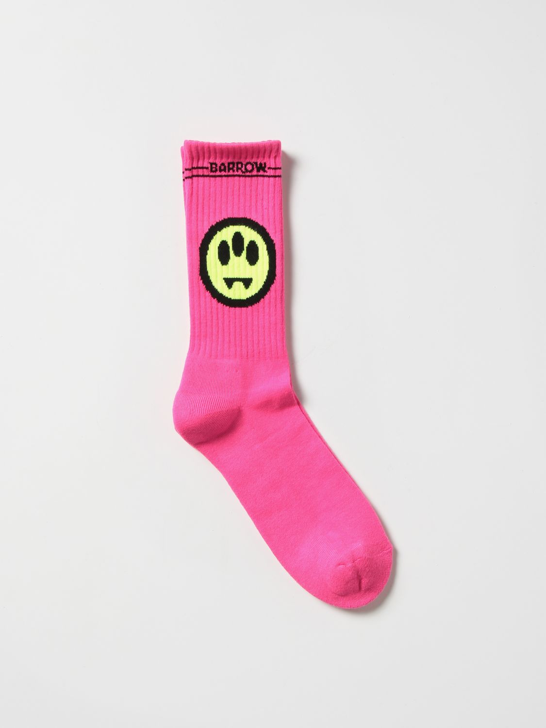 Barrow Socks With Logo In Fuchsia