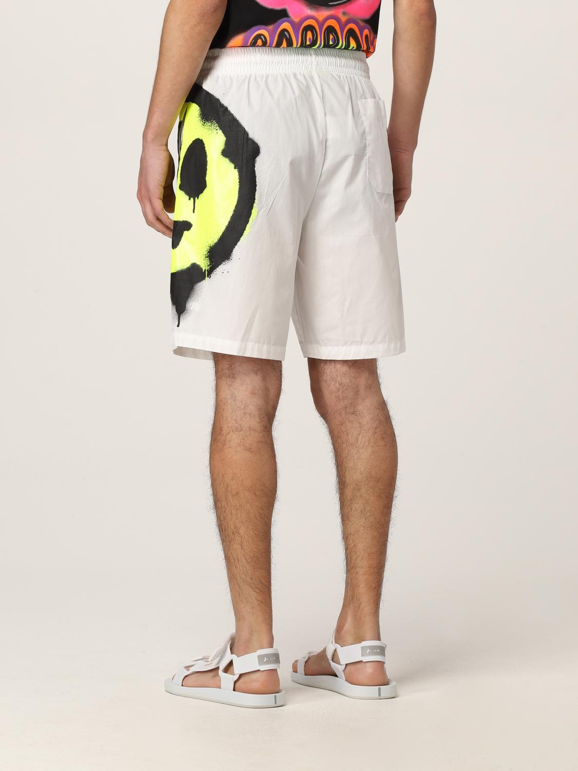 BARROW: Bermuda con maxi smile - Bianco | Pantaloncino Barrow 031212  GIGLIO.COM