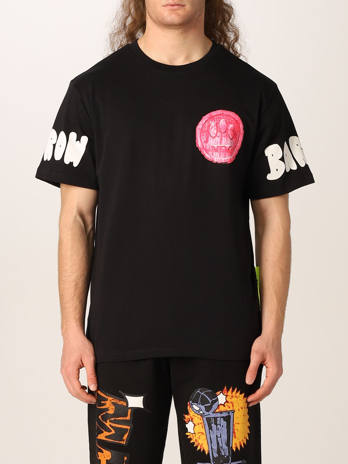 BARROW: T-shirt men | T-Shirt Barrow Men Black | T-Shirt Barrow 031220 ...