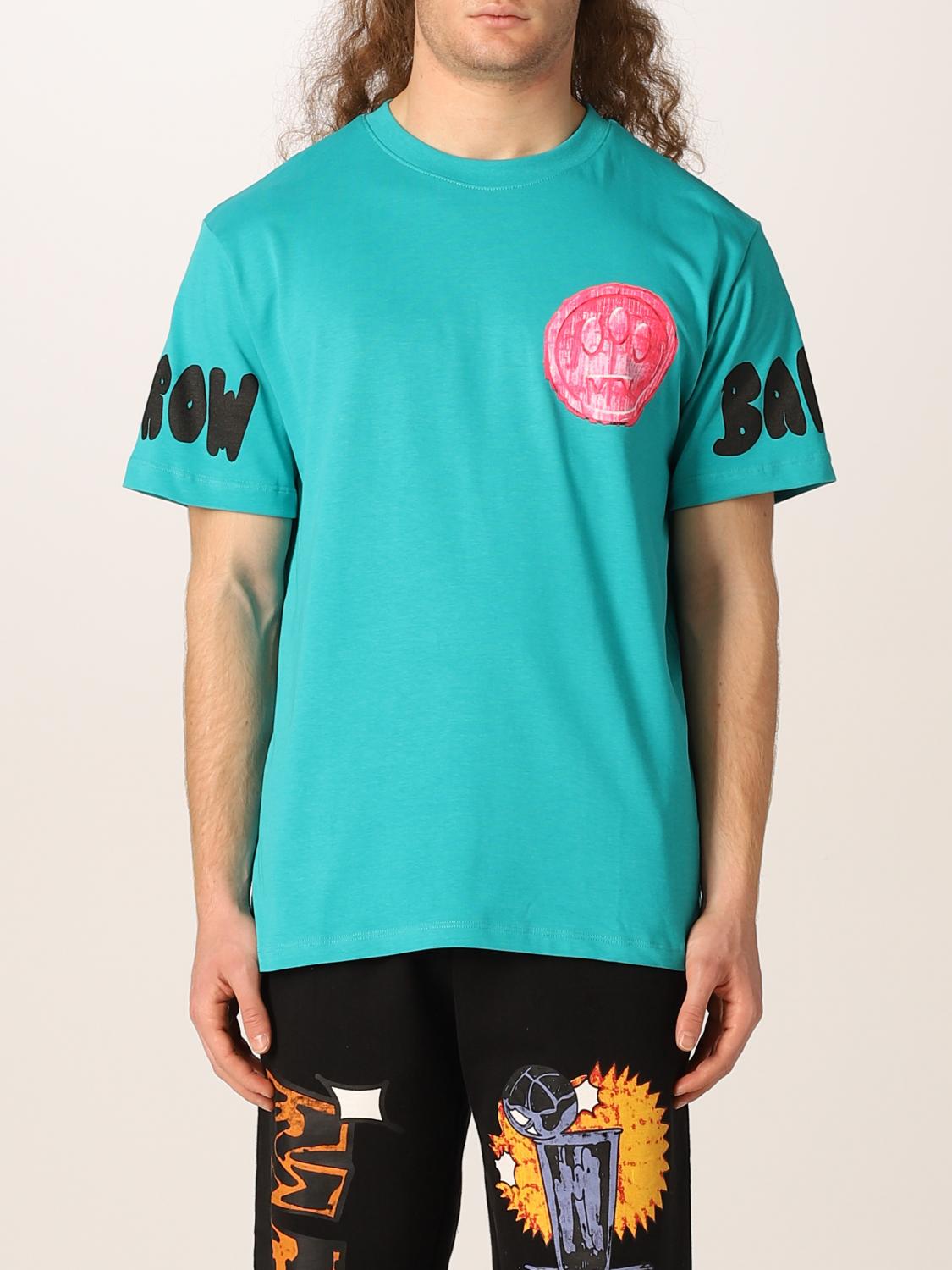 BARROW: T-shirt with graphic print - Green | T-Shirt Barrow 031220 ...