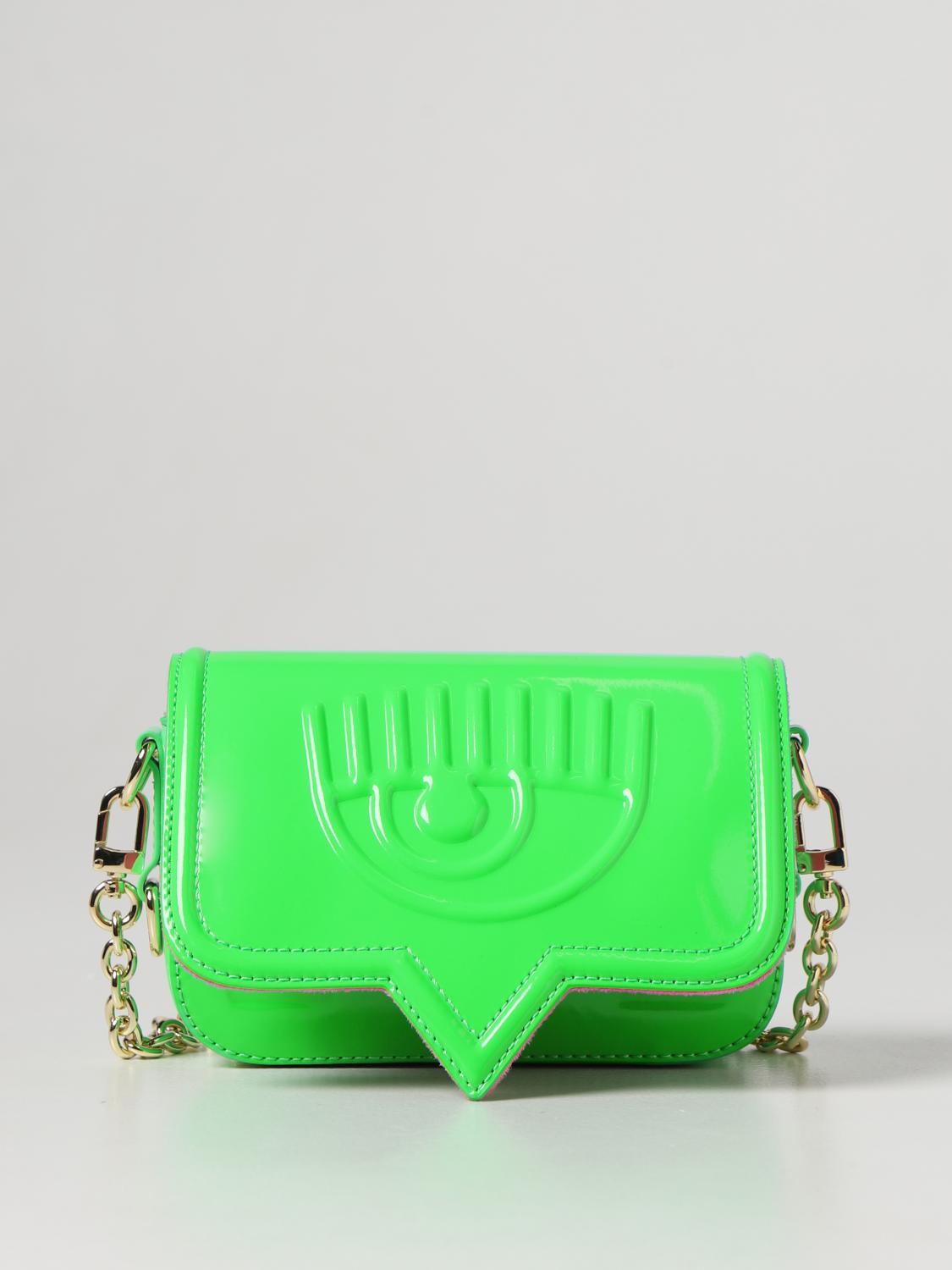 Shopper in vernice Verde Militare | Borse Sisley Donna – Zavka