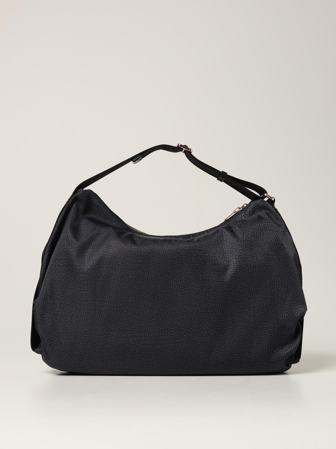 BORBONESE: Bolso de hombro mujer - Negro | Bolso De Hombro Borbonese  924163AH1 GIGLIO.COM