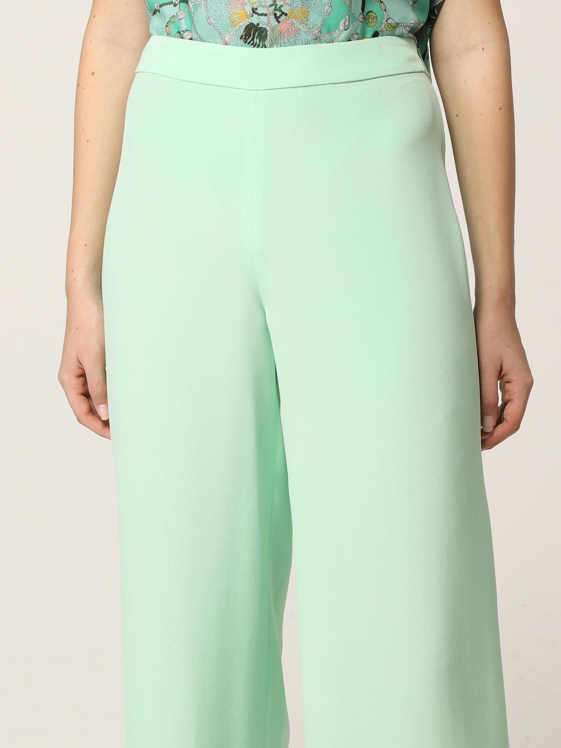 EMILIO PUCCI: silk cropped pants 