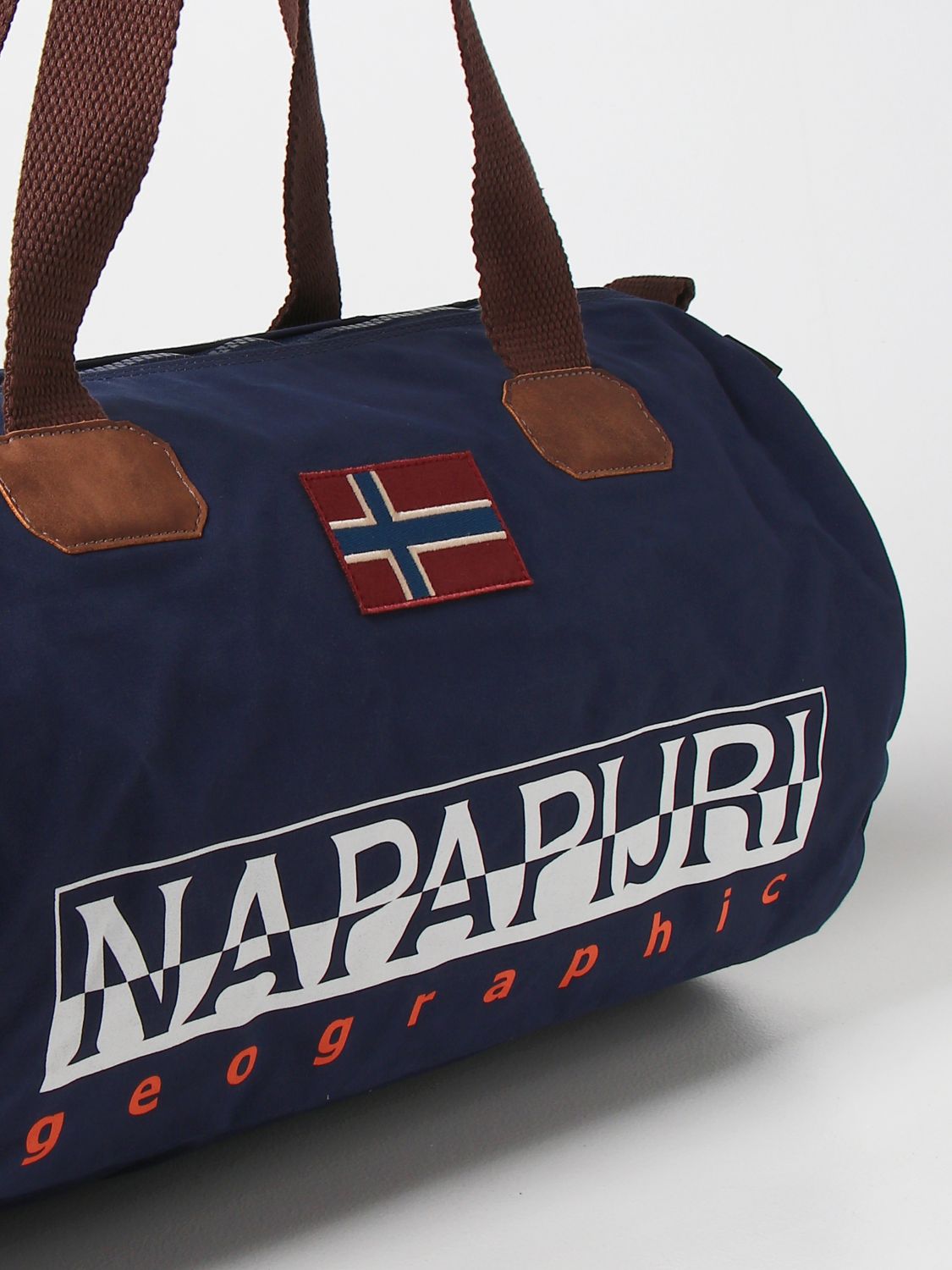 NAPAPIJRI: Bag Bering small 3 - Blue | Travel Bag Napapijri NP0A4GGL  GIGLIO.COM