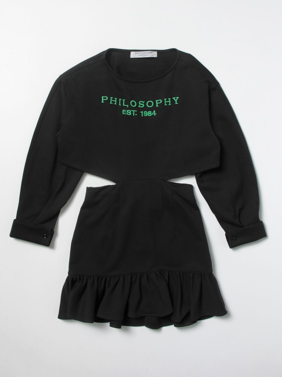 Dress Philosophy Di Lorenzo Serafini: Dress kids Philosophy Di Lorenzo Serafini black 1
